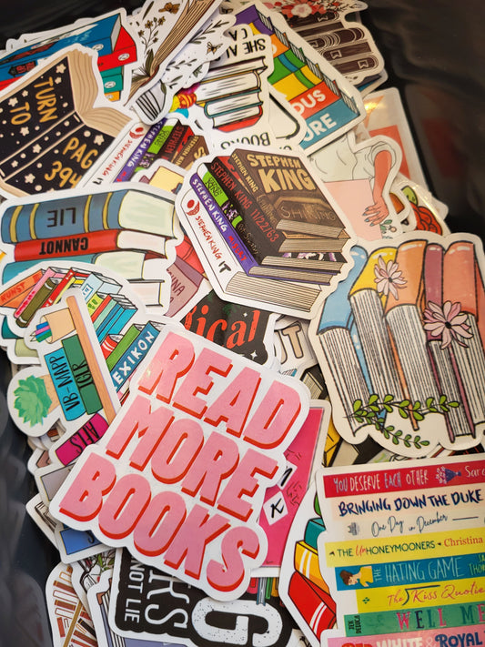 Bookish Sticker (Randomly Picked)