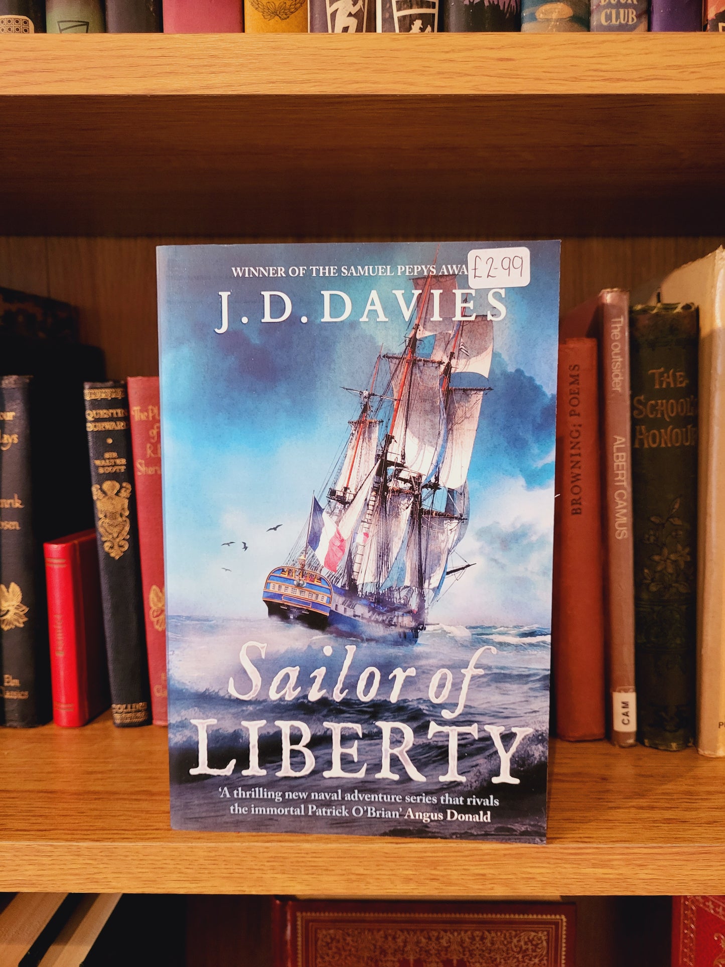 Sailor of Liberty - J.D. Davies