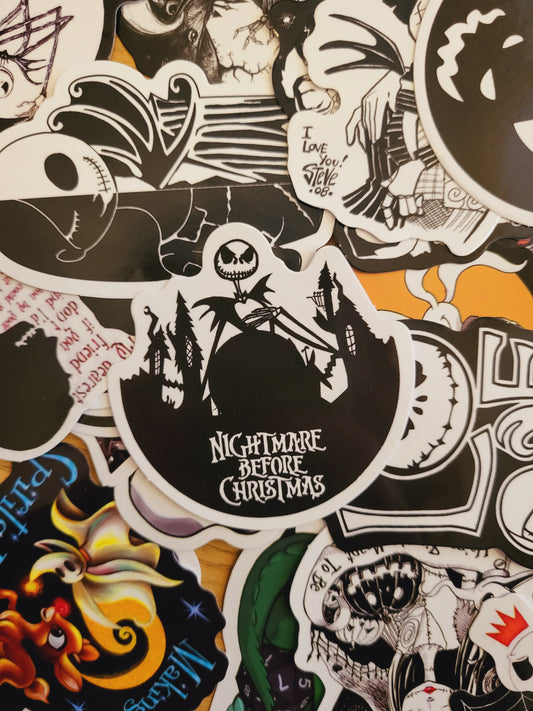 Nightmare Before Christmas Sticker (Randomly Chosen)