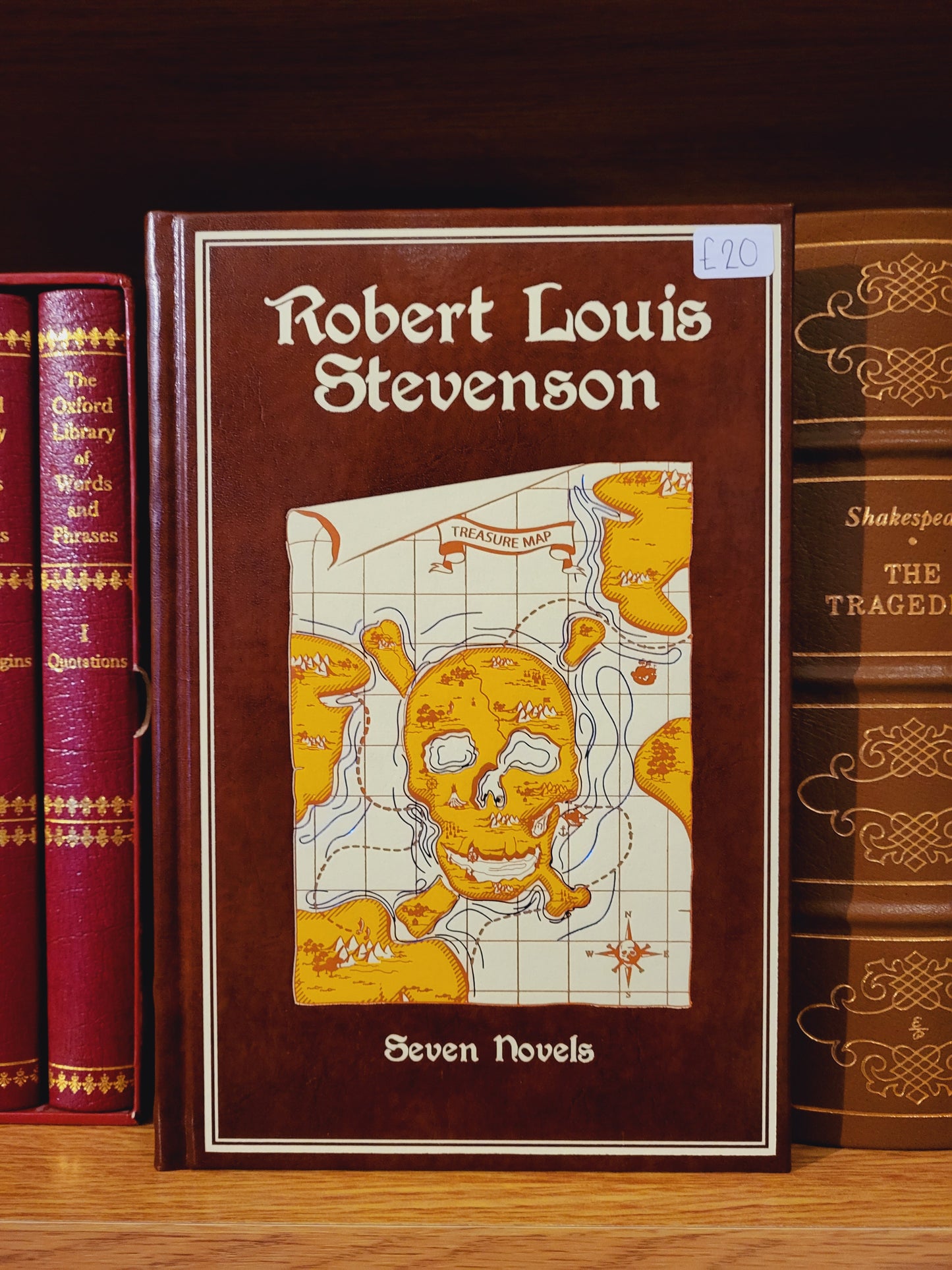 Robert Louis Stevenson: Seven Novels (Leatherbound Classics)