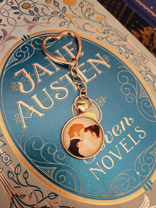 Jane Austen Keyring