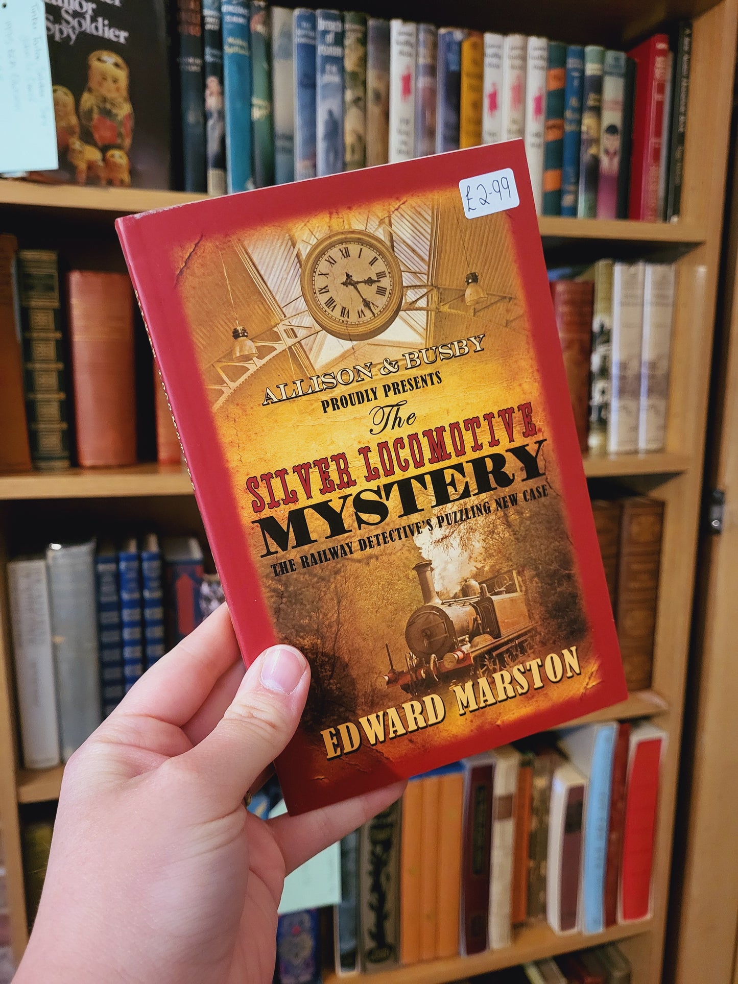 The Silver Locomotive Mystery - Edward Marston