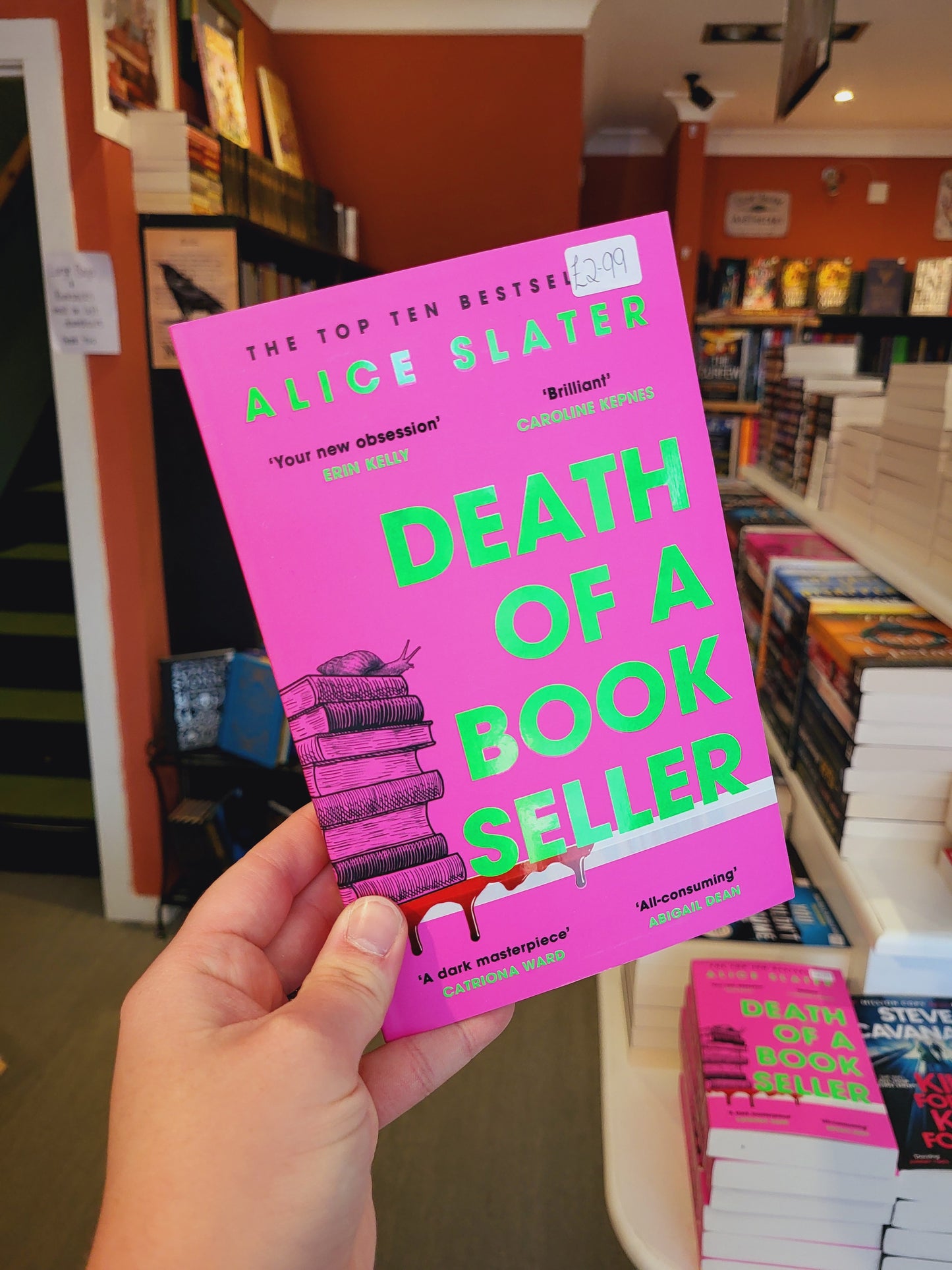 Death of a Bookseller - Alice Slater