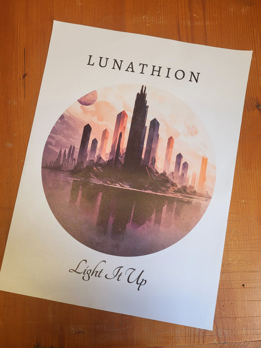 Lunathion Watercolour Print