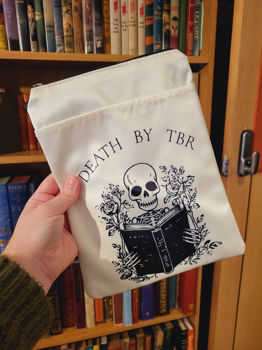 Death by TBR Book Sleeve (Paperback Size)