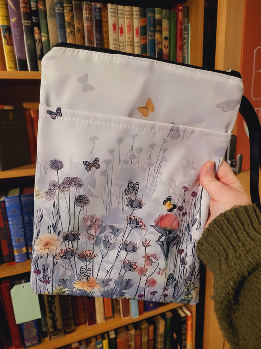 Watercolour Wildflowers Book Sleeve (Hardback Size)