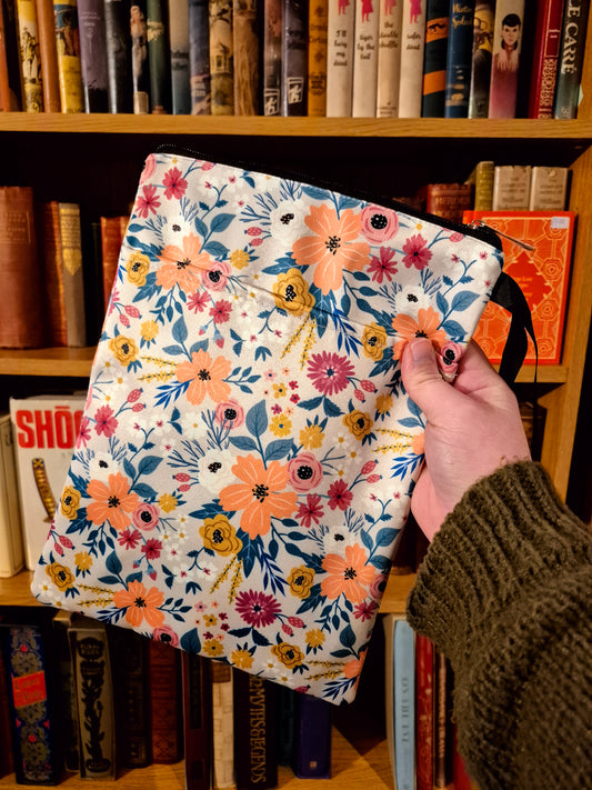 Floral Book Sleeve (Hardback Size)