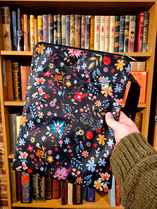 Floral Book Sleeve (Hardback Size)