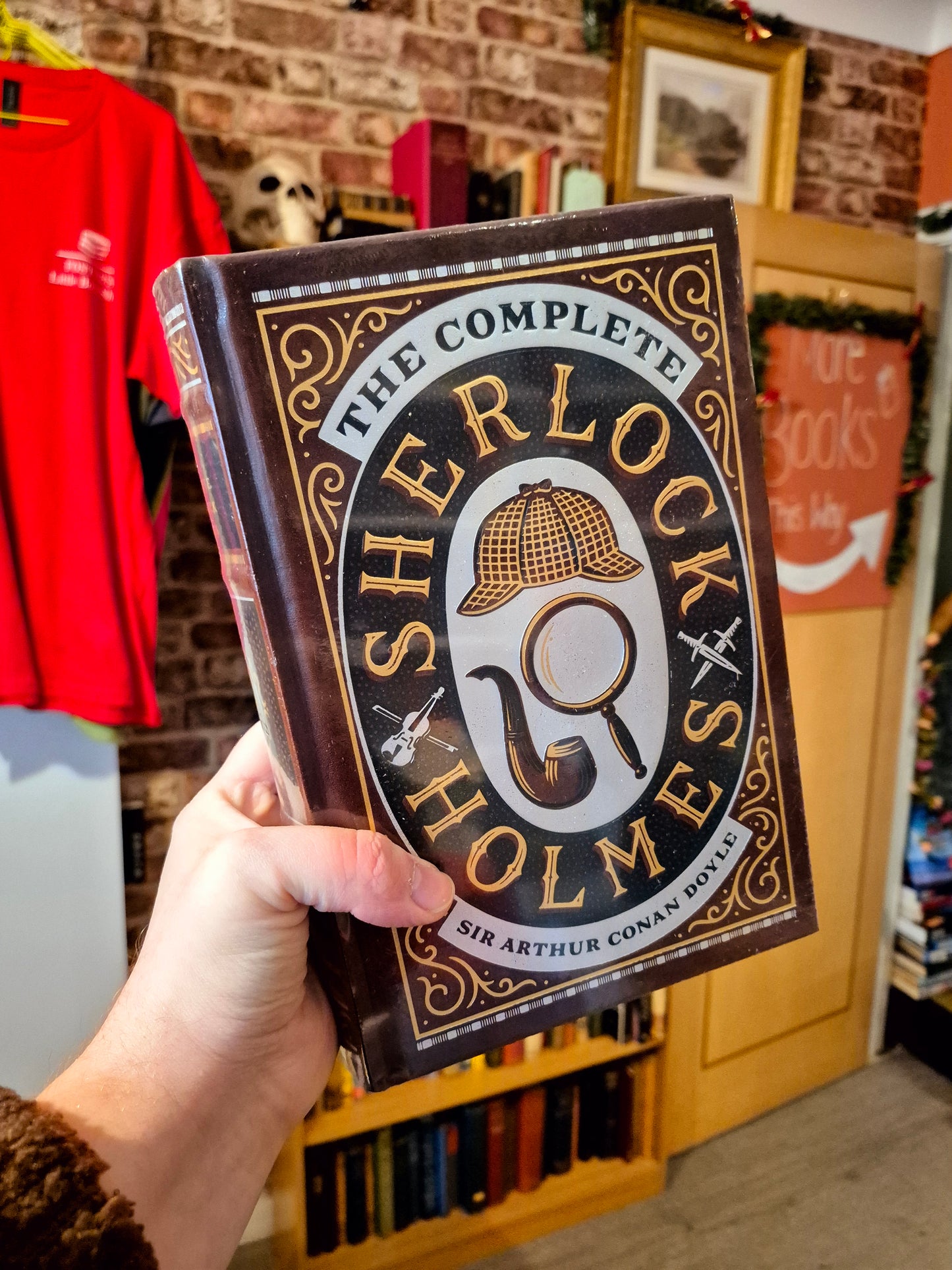 The Complete Sherlock Holmes - Sir Arthur Conan Doyle (Barnes & Noble Leatherbound)