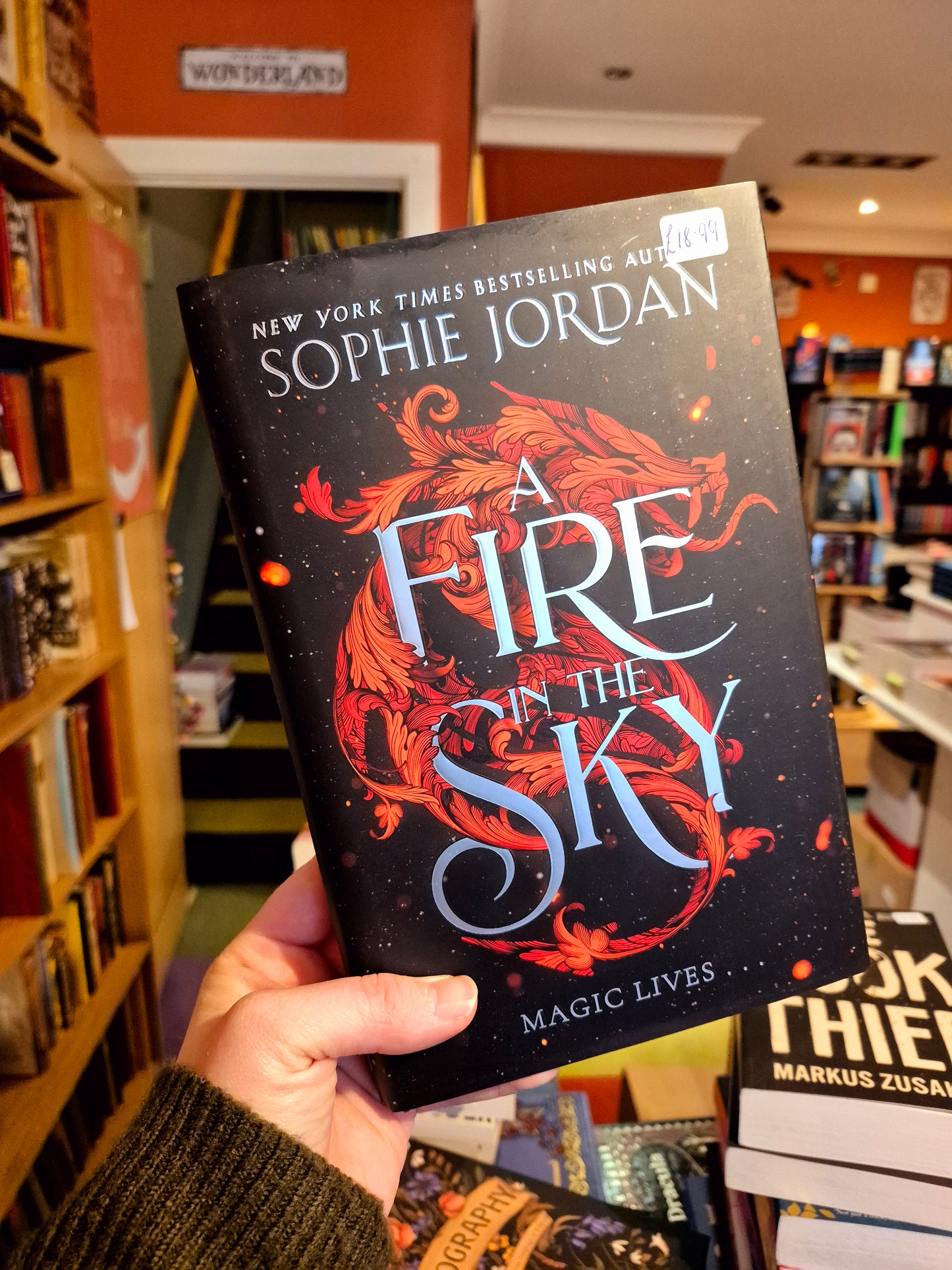 A Fire in the Sky - Sophie Jordan