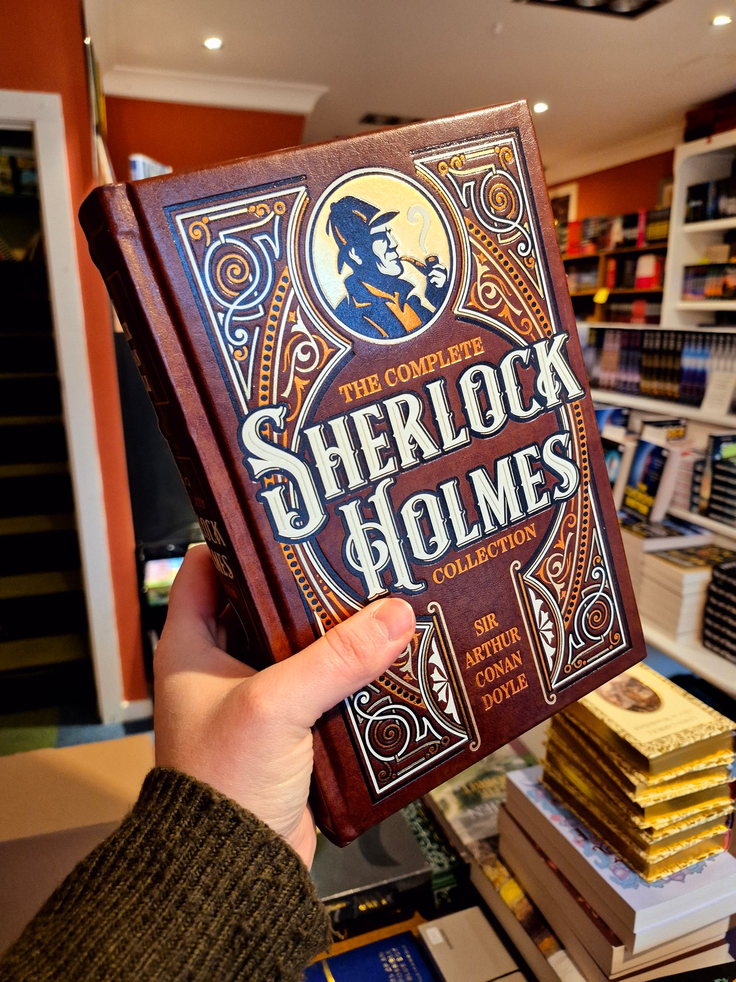 The Complete Sherlock Holmes Collection - Arthur Conan Doyle (Leatherbound Classics)