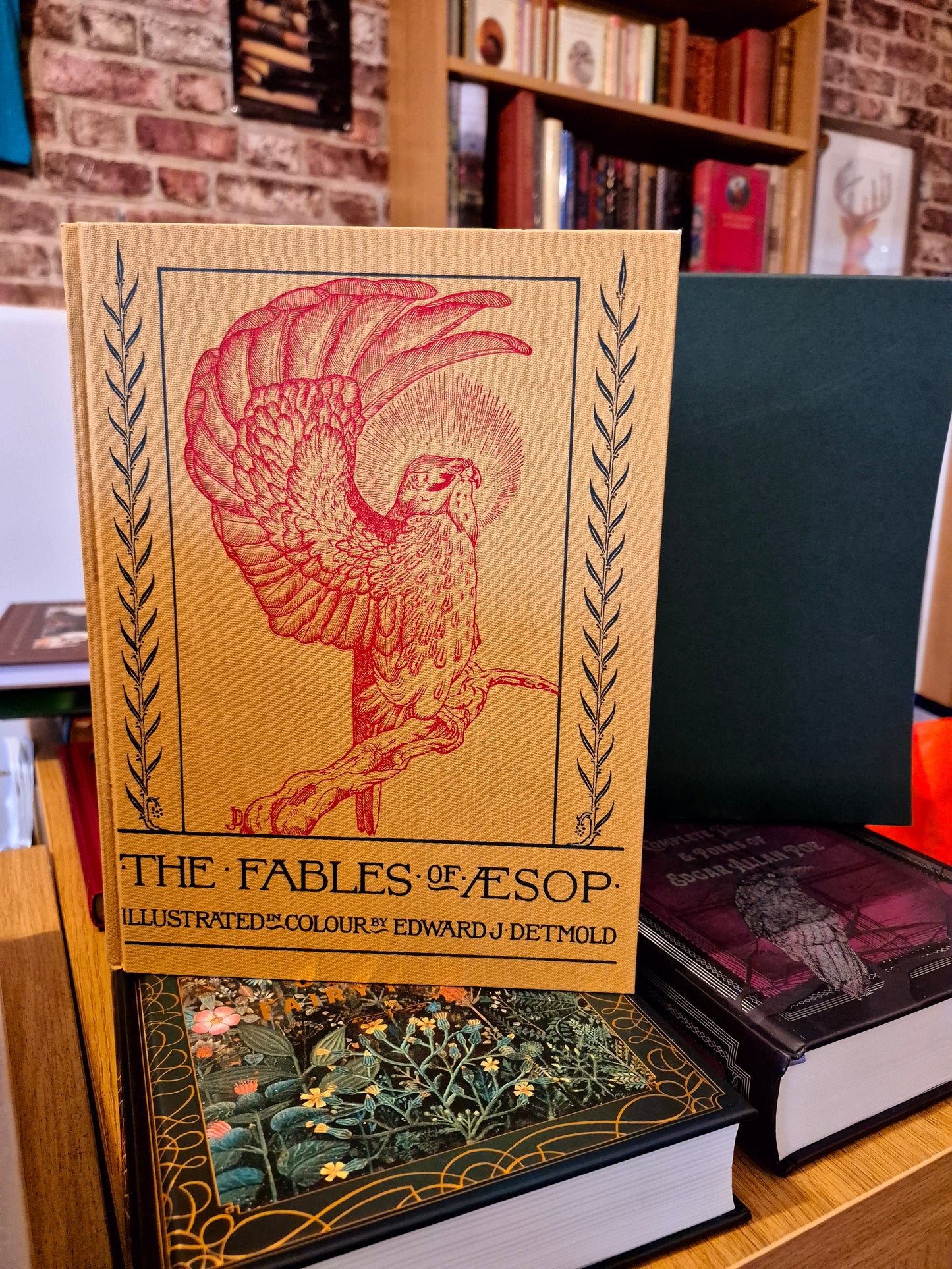 The Fables of Aesop, Illustrated in Colour by Edward J. Detmold (Folio Society 1998)