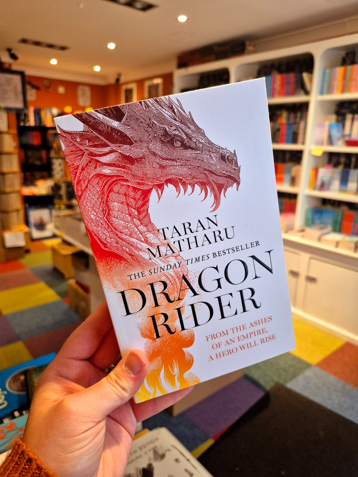 Dragon Rider Map Taran Matharu Dragon Rider - Taran Matharu – Foster's Little Book Shop