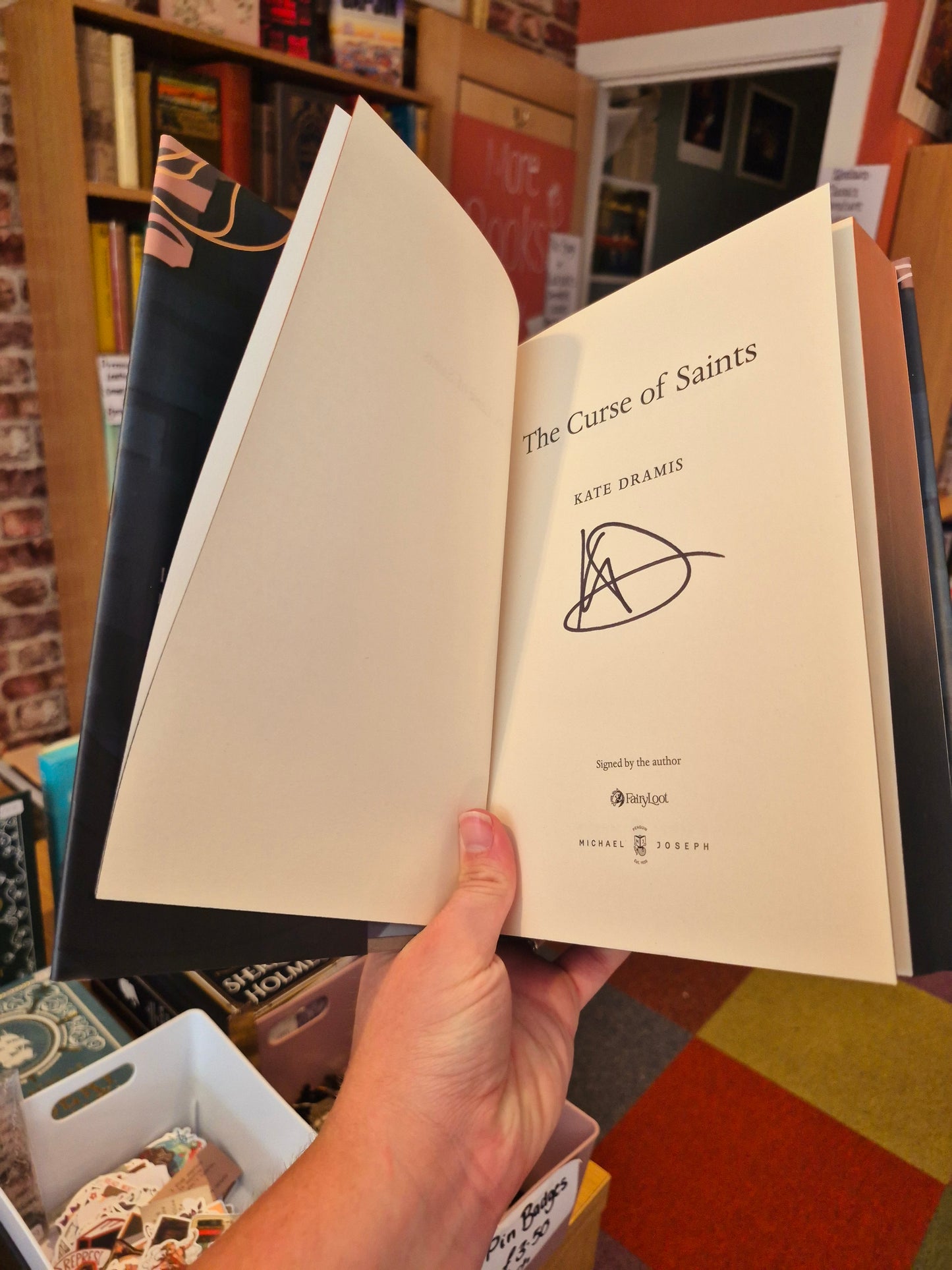 The Curse of Saints - Kate Dramis (Signed Fairyloot Edition)