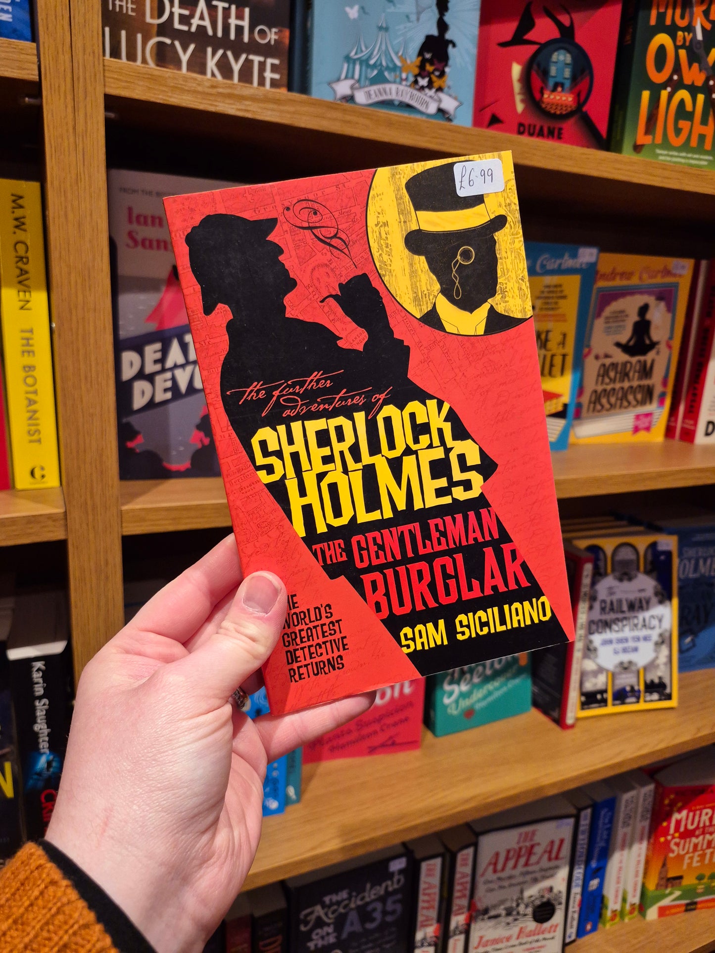 Sherlock Holmes and the Gentleman Burglar - Sam Siciliano
