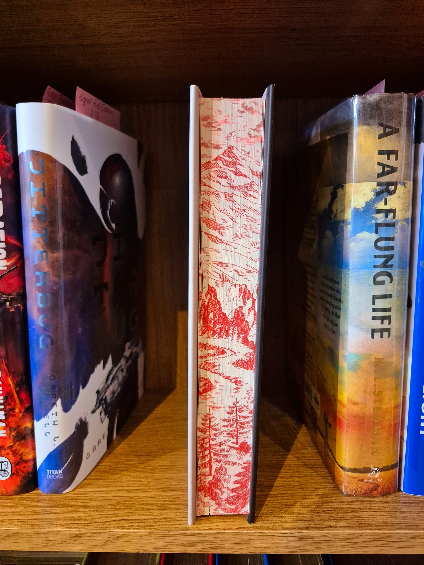 The Buffalo Hunter Hunter - Stephen Graham Jones (Signed & Sprayed Edge Hardback)