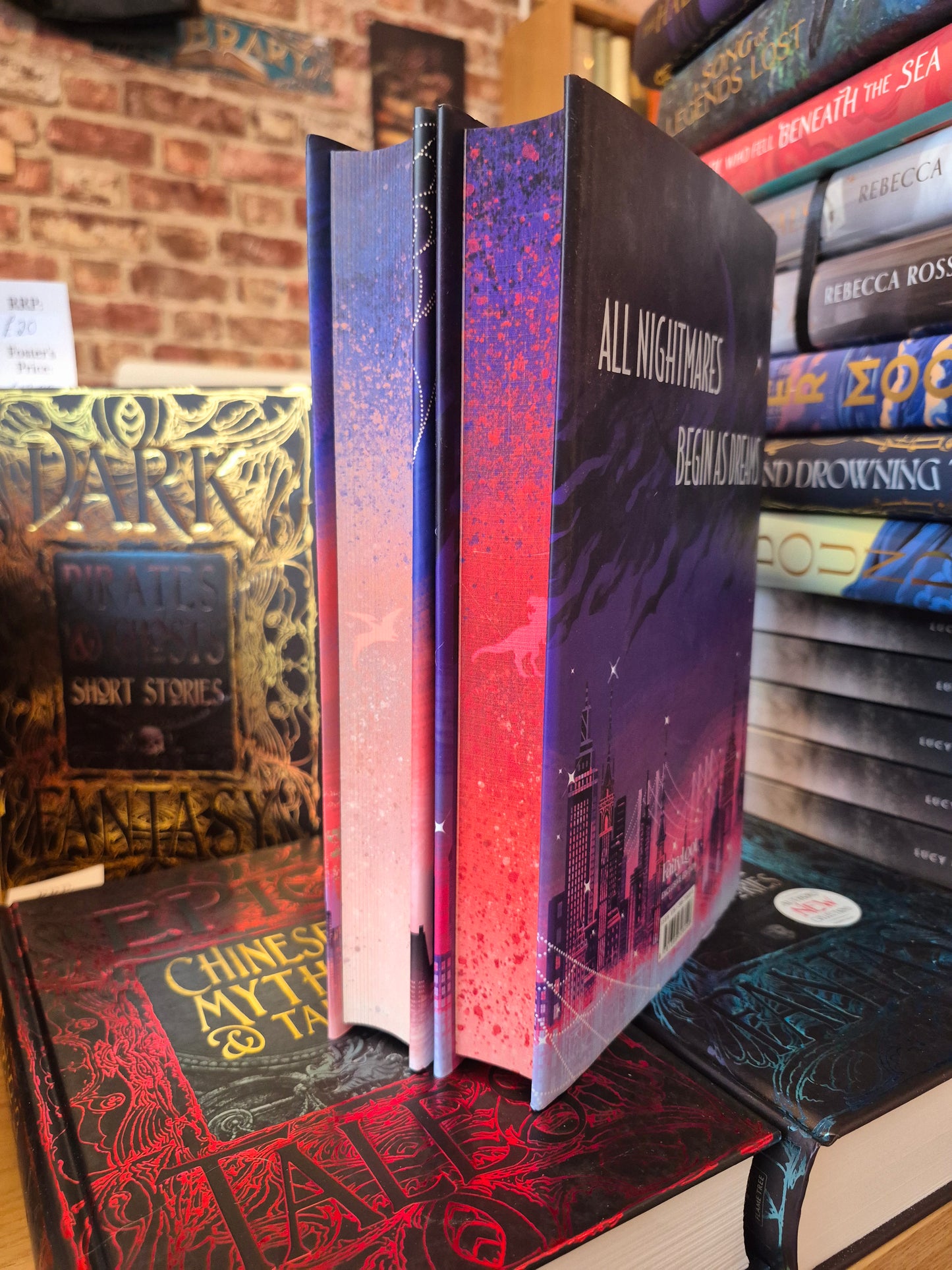 City of Nightmares & Cage of Dreams - Rebecca Schaeffer (Signed Fairyloot Set)