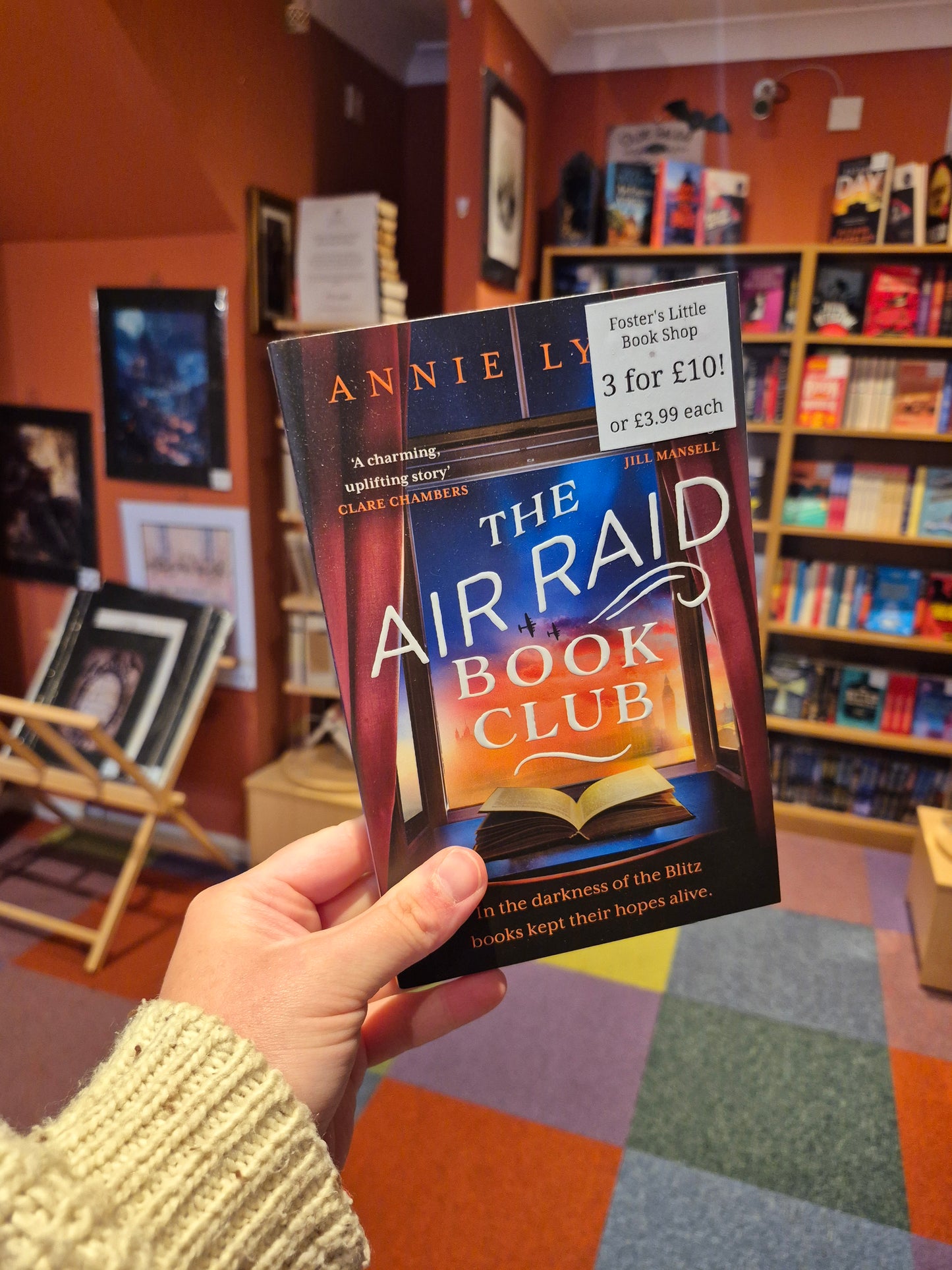 The Air Raid Book Club - Annie Lyons