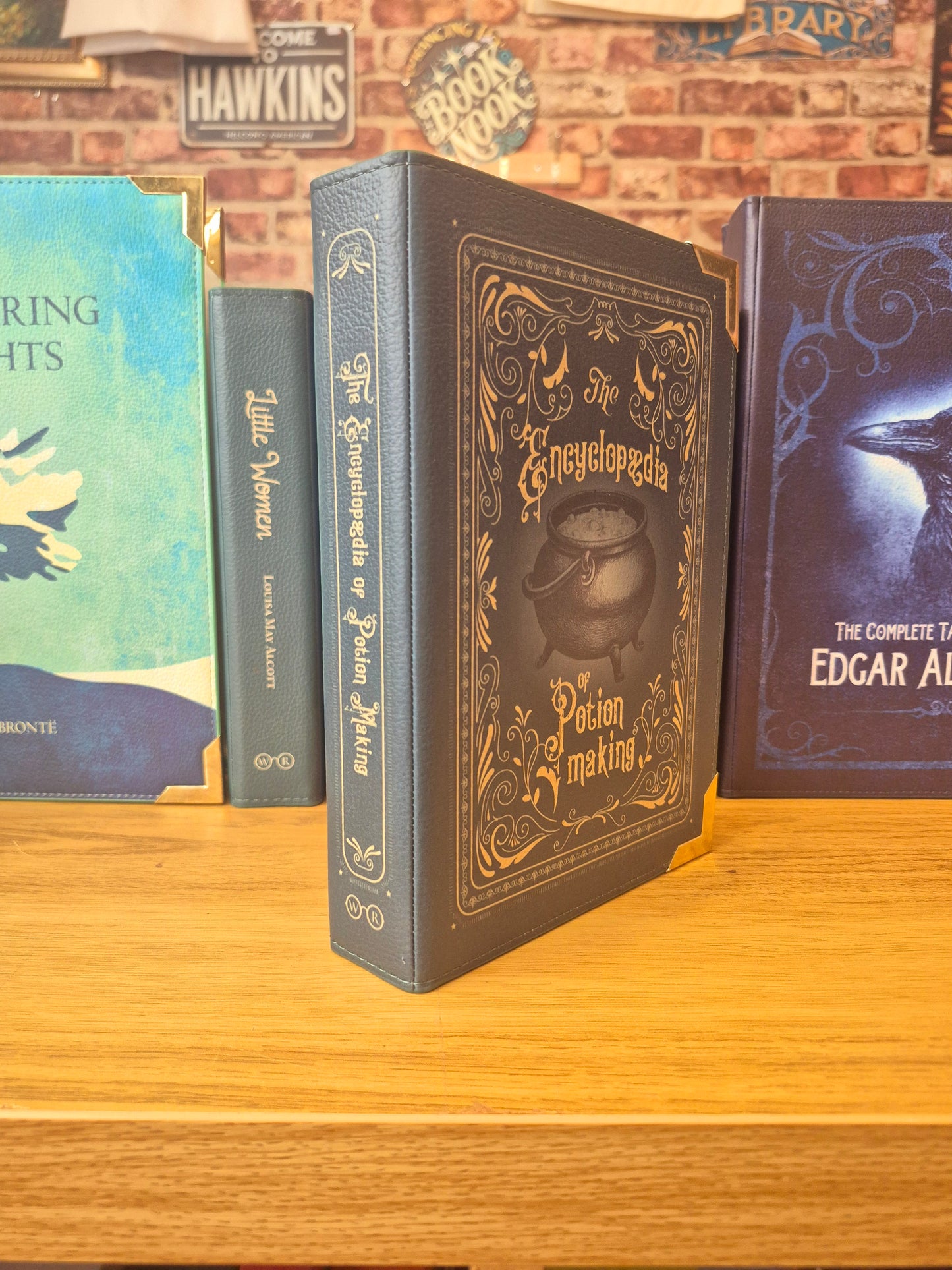 The Encyclopedia of Potion Making Leather Book Bag
