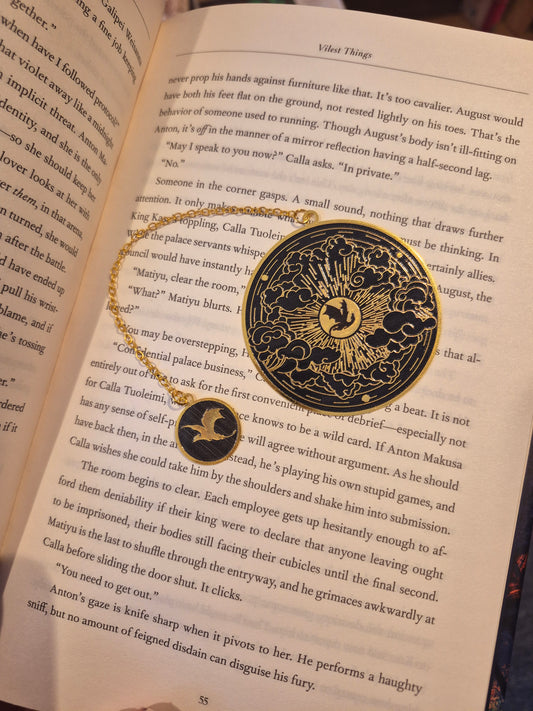 Fantasy Dragons Metal Bookmarks