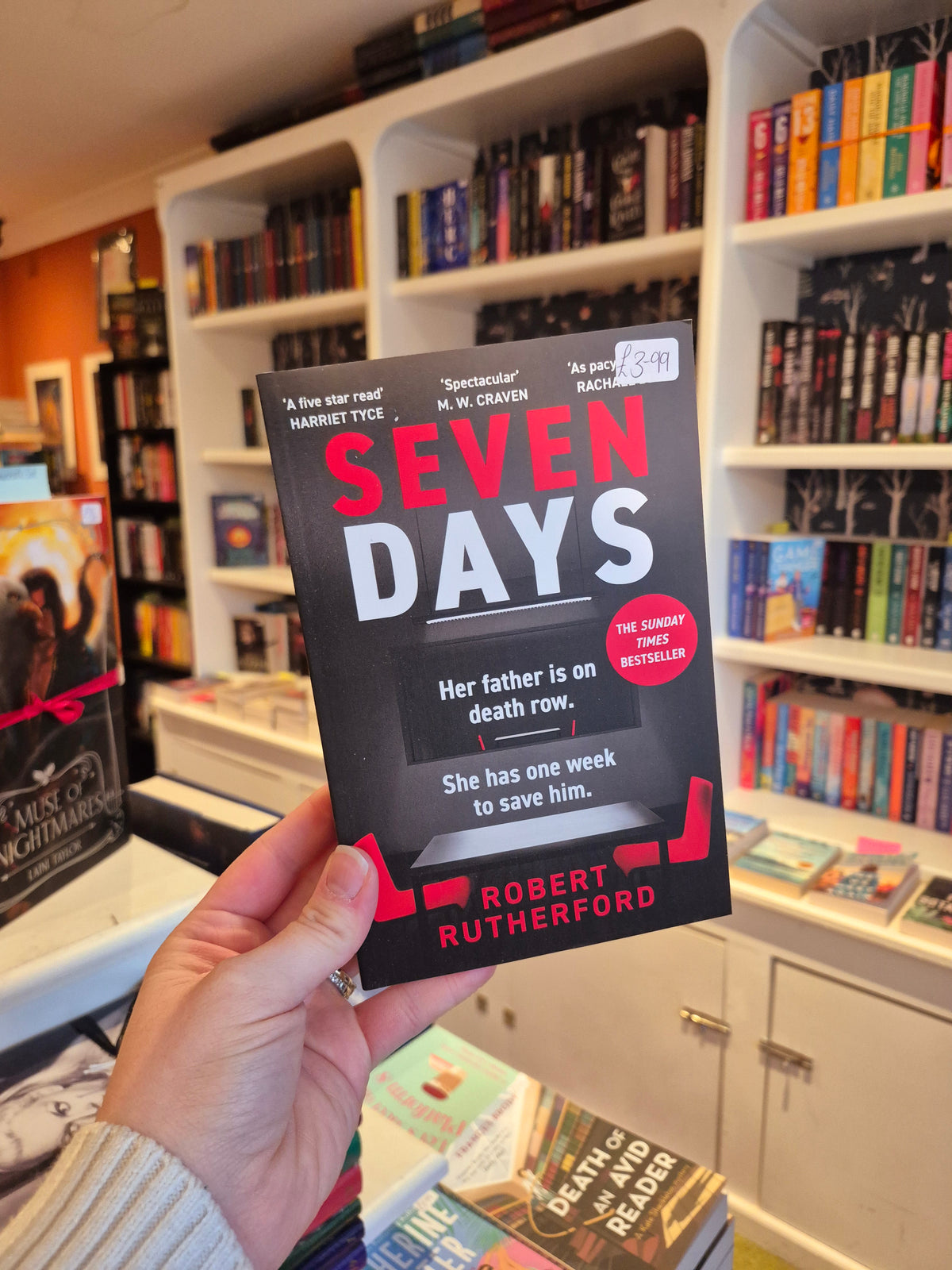 Robert Rutherford Books Seven Days - Robert Rutherford – Foster's Little Book Shop