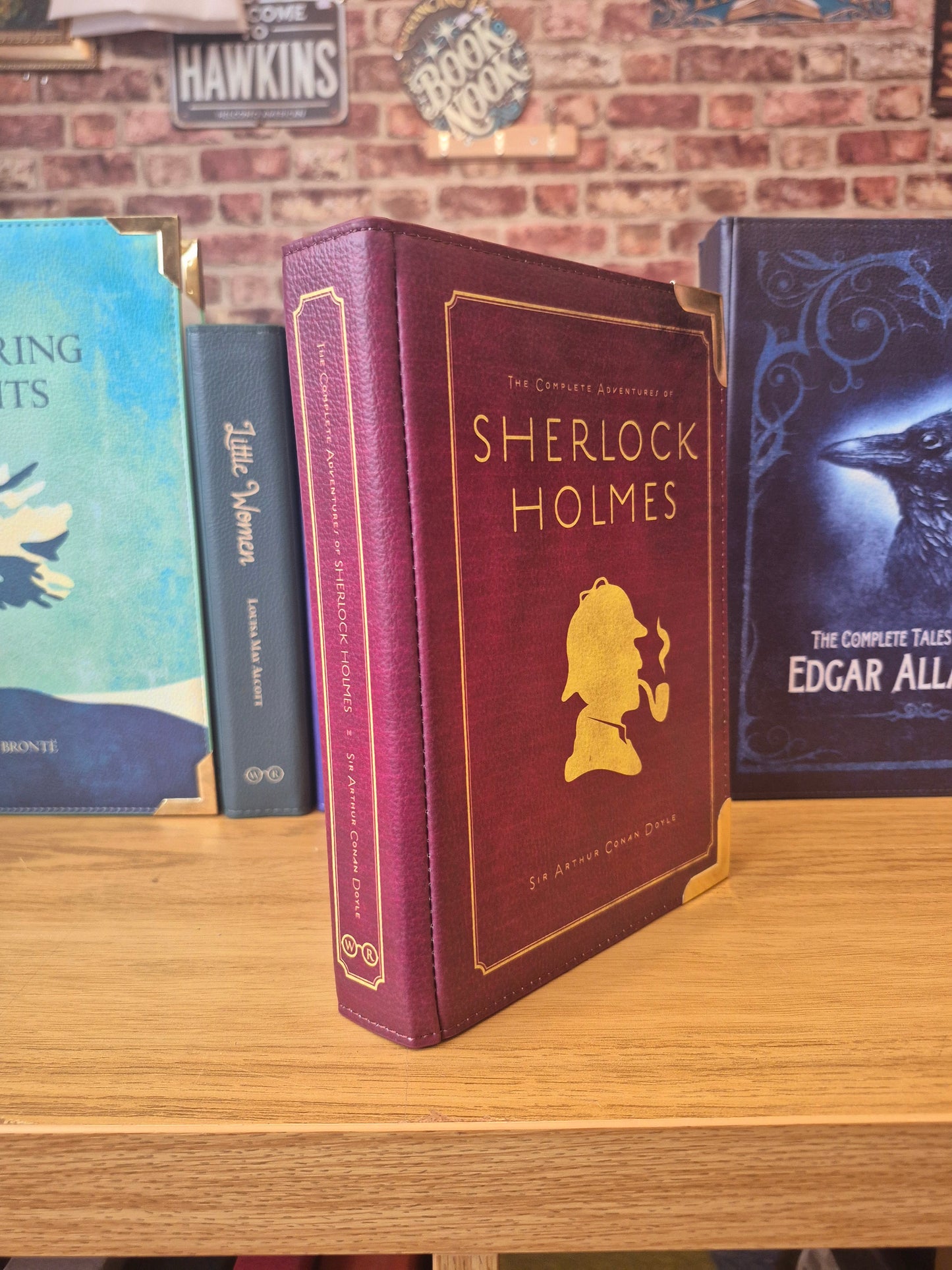 Sherlock Holmes Leather Book Bag