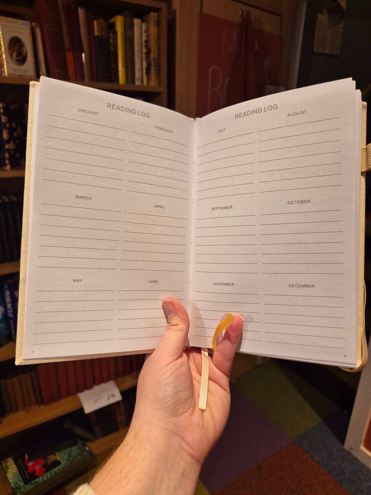 Clothbound Reading Journal