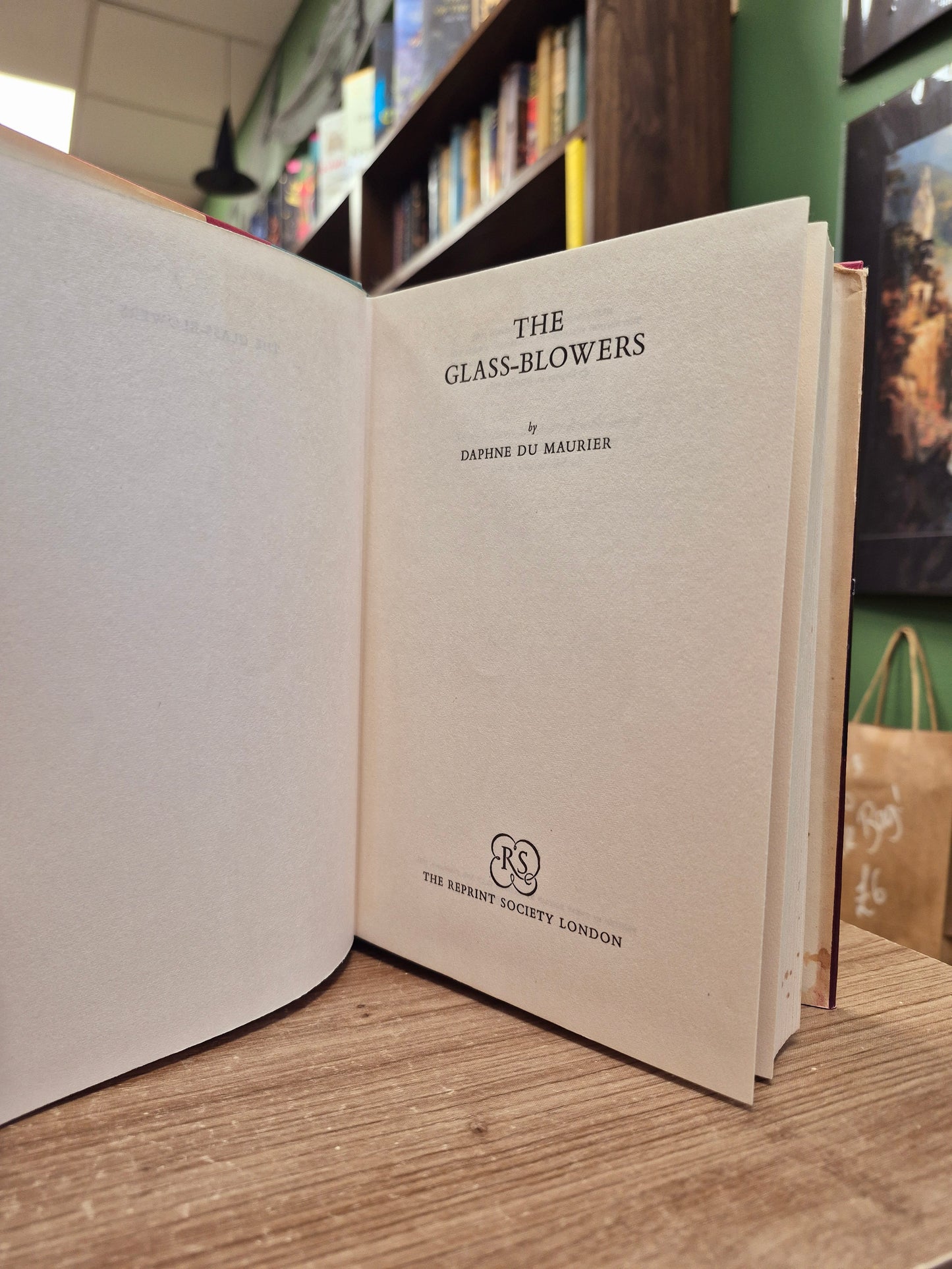 The Glass Blowers - Daphne du Maurier (The Reprint Society 1964)
