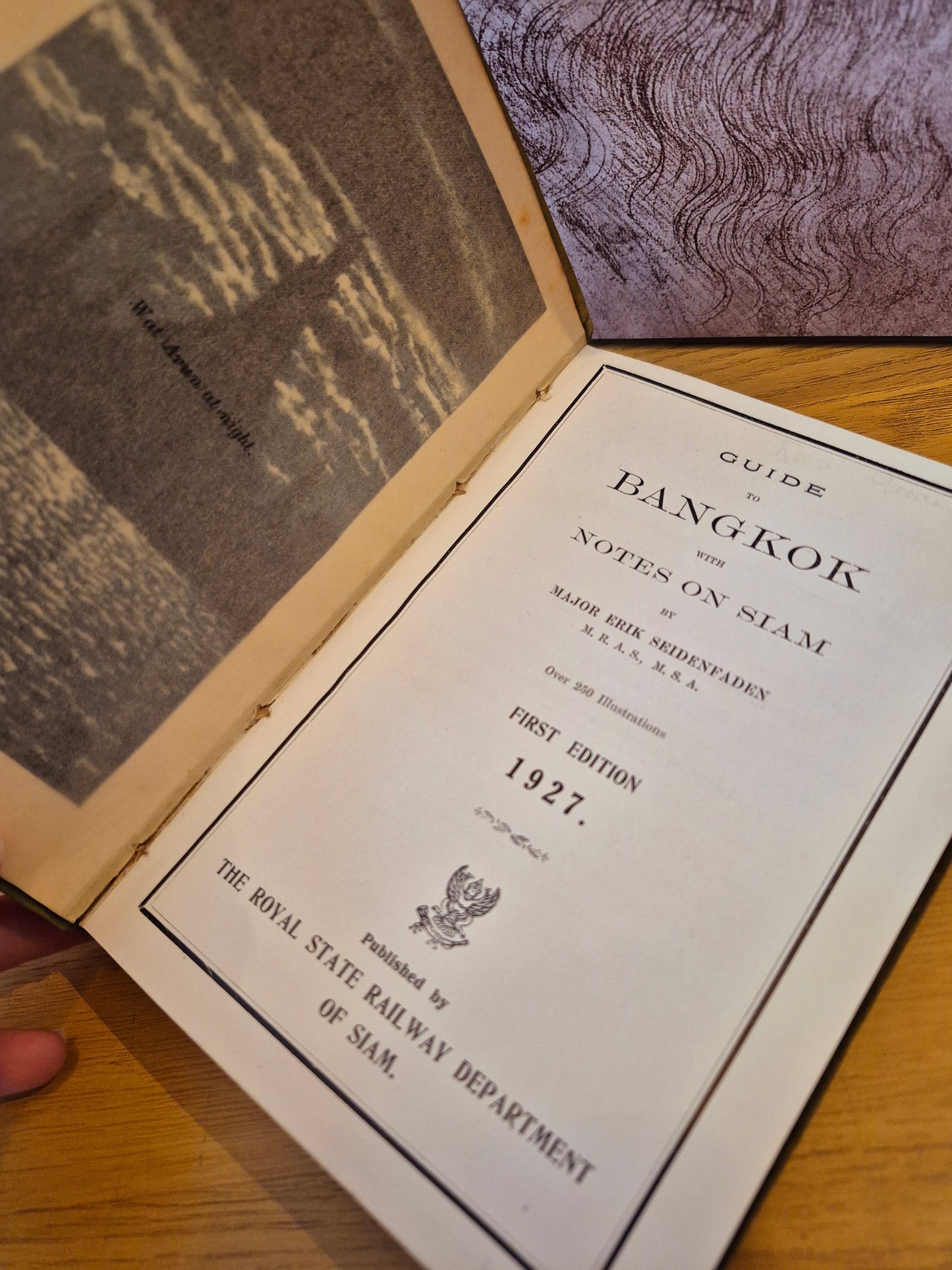 A Guide to Bangkok with Notes on Siam (First Edition)