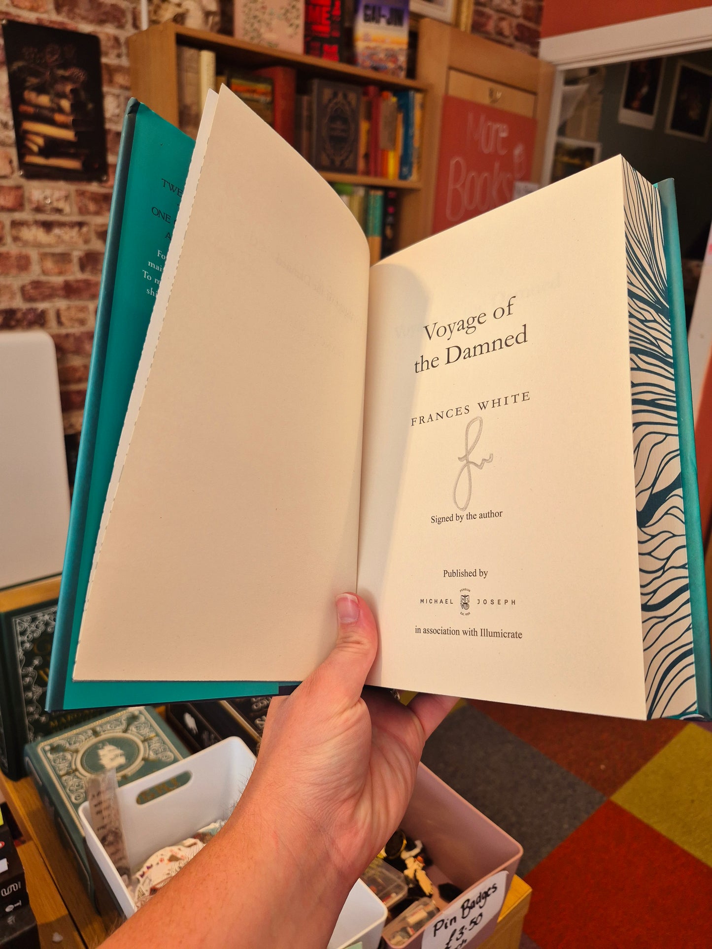Voyage of the Damned - Frances White (Signed Illumicrate Hardback)