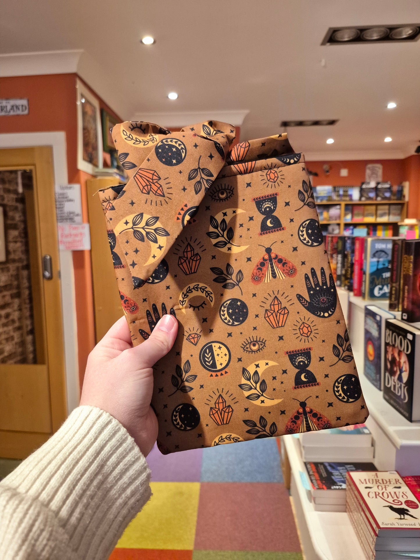 Handmade by Foster's Occult Book Sleeves