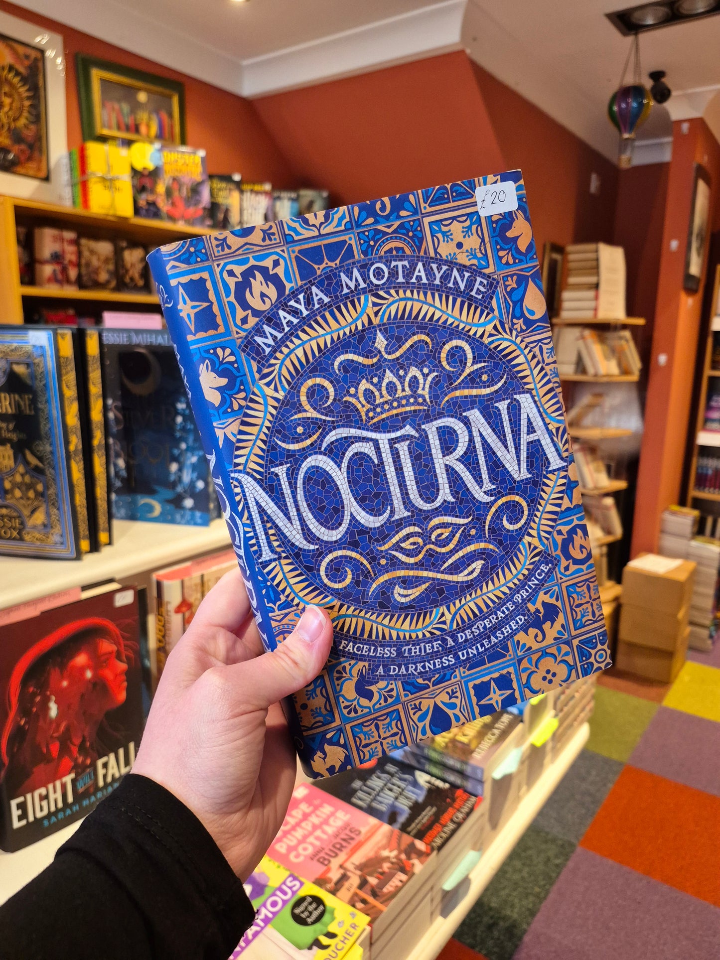 Nocturna - Maya Motayne (Signed Fairyloot Hardback)