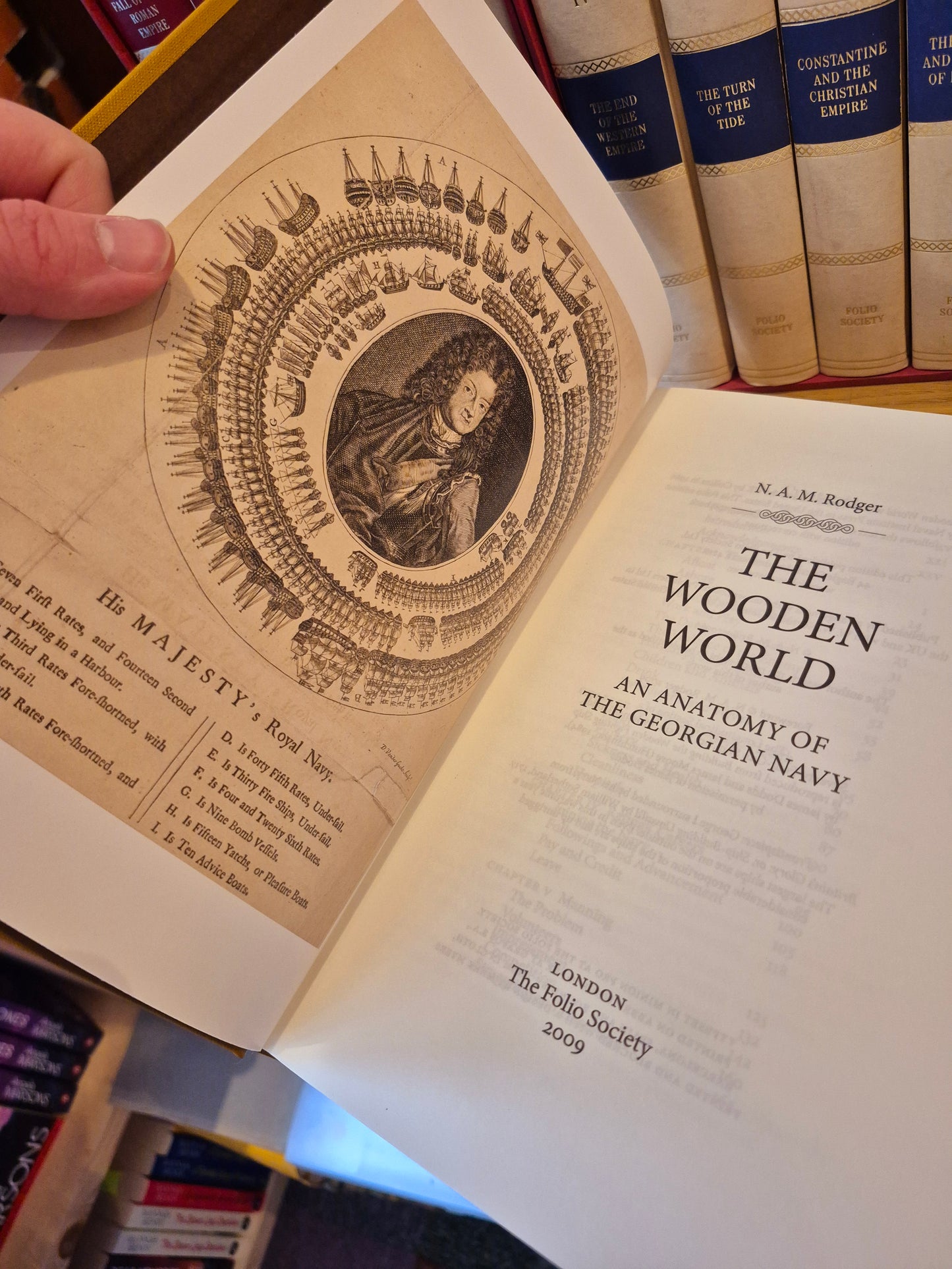 The Wooden World: An Anatomy of the Georgian Navy (Folio Society 2009)