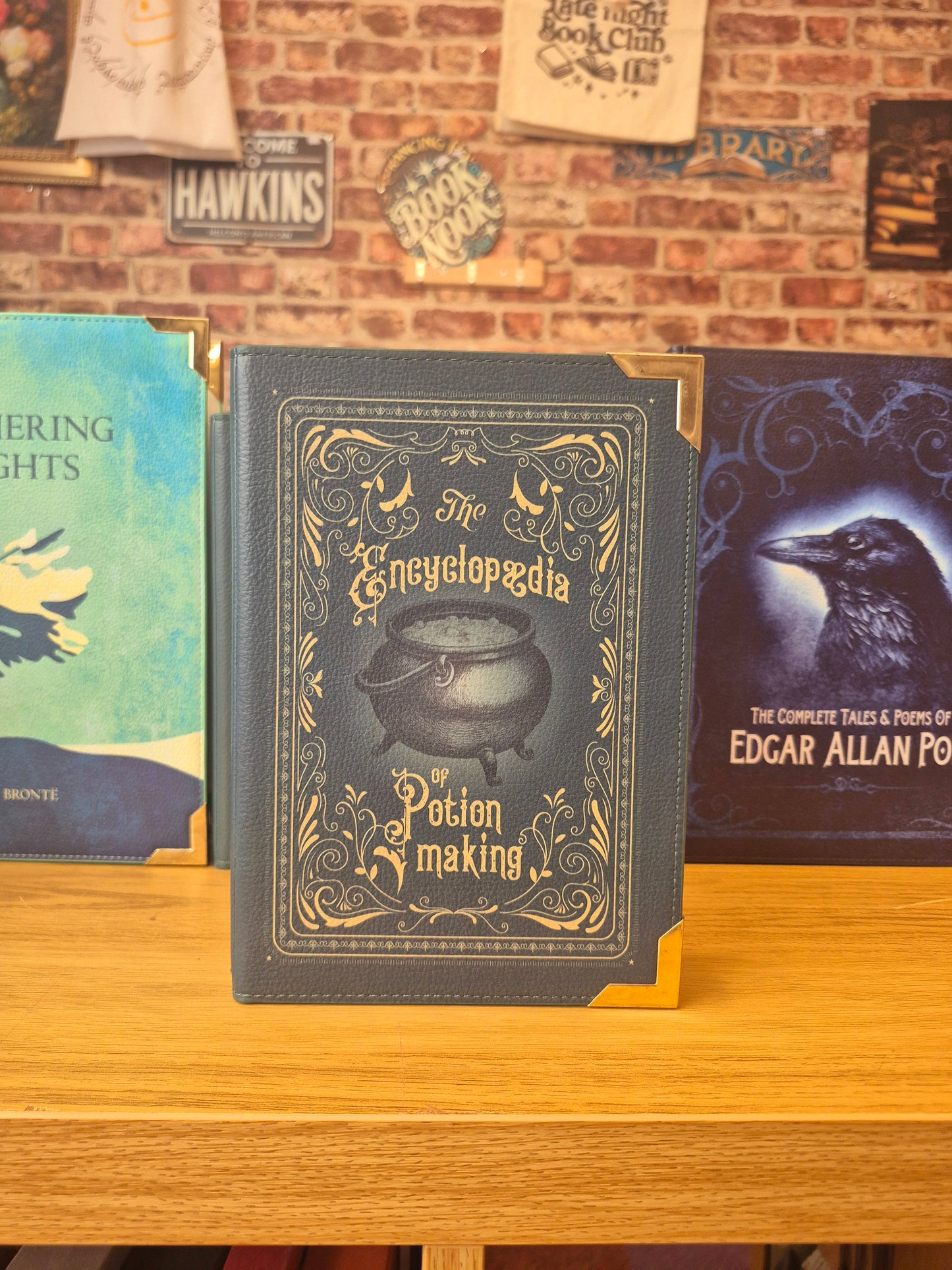 The Encyclopedia of Potion Making Leather Book Bag
