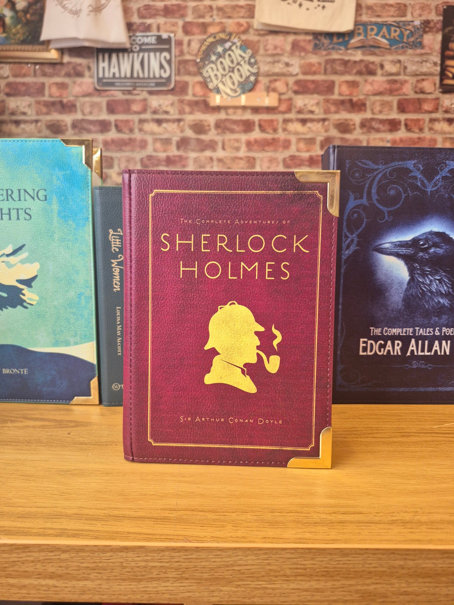 Sherlock Holmes Leather Book Bag