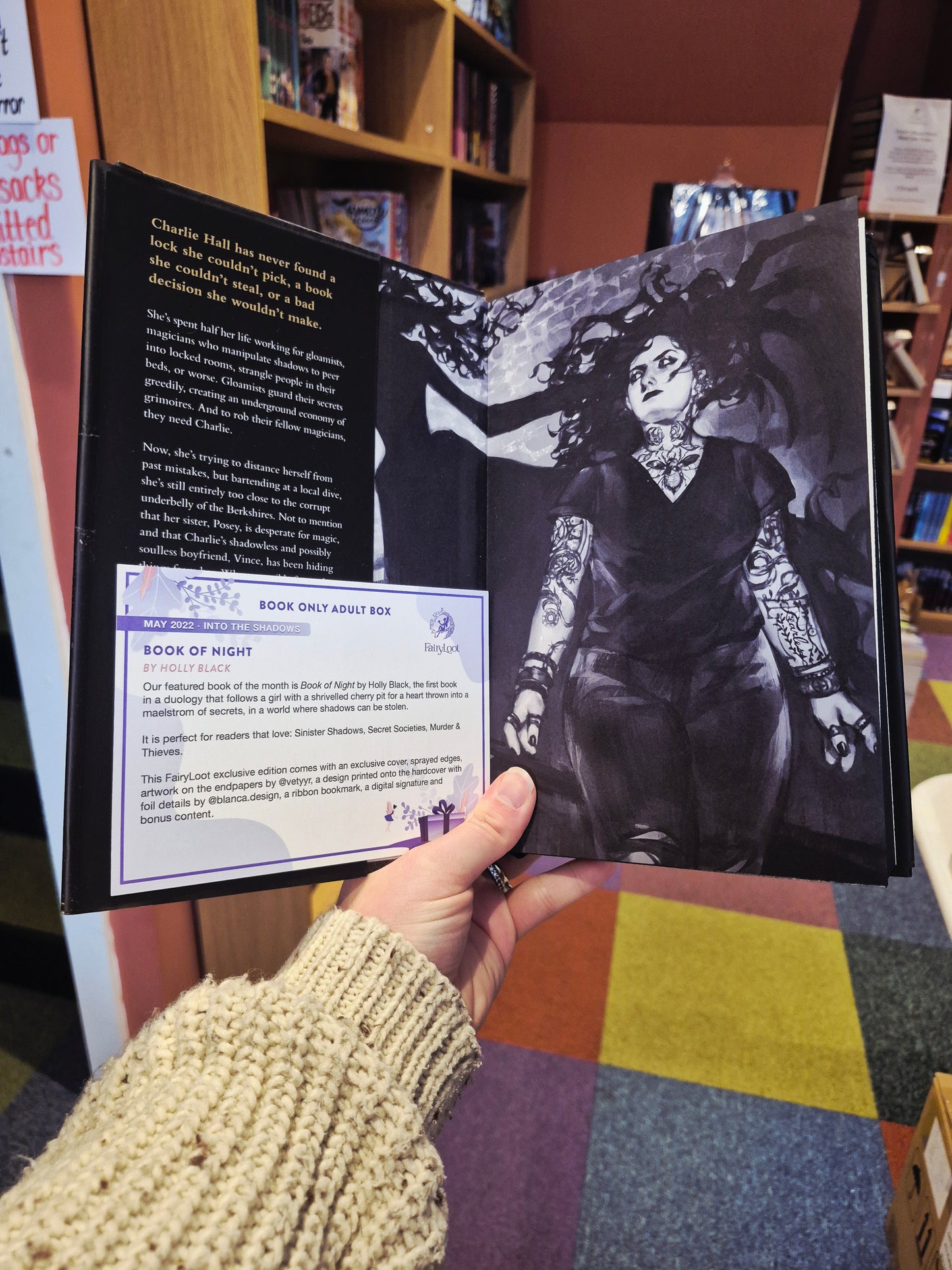 Book of Night - Holly Black (Signed Fairyloot Edition)