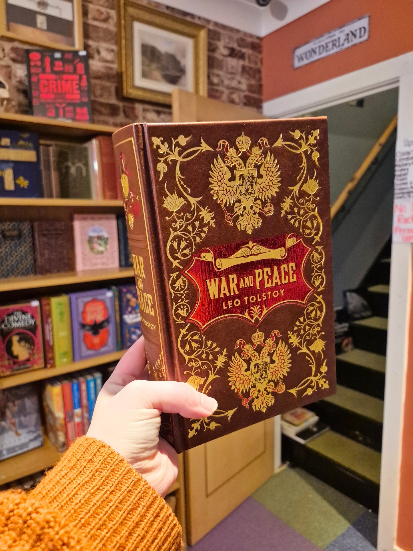 War & Peace - Leo Tolstoy (Leatherbound Edition)