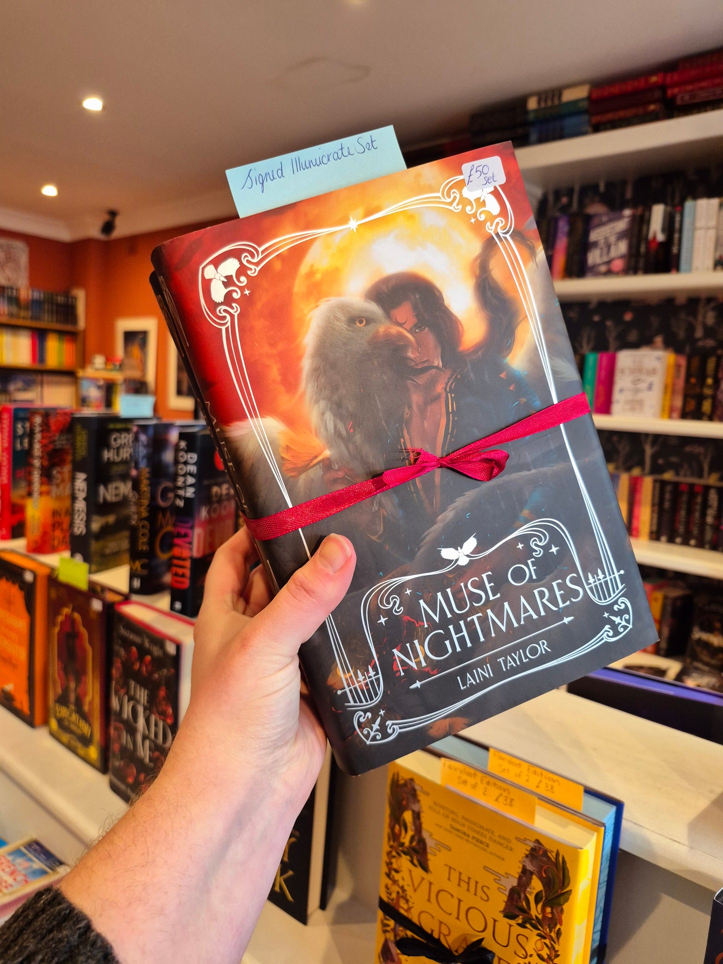 Illumicrate Laini Taylor Strange the Dreamer Hardback Set