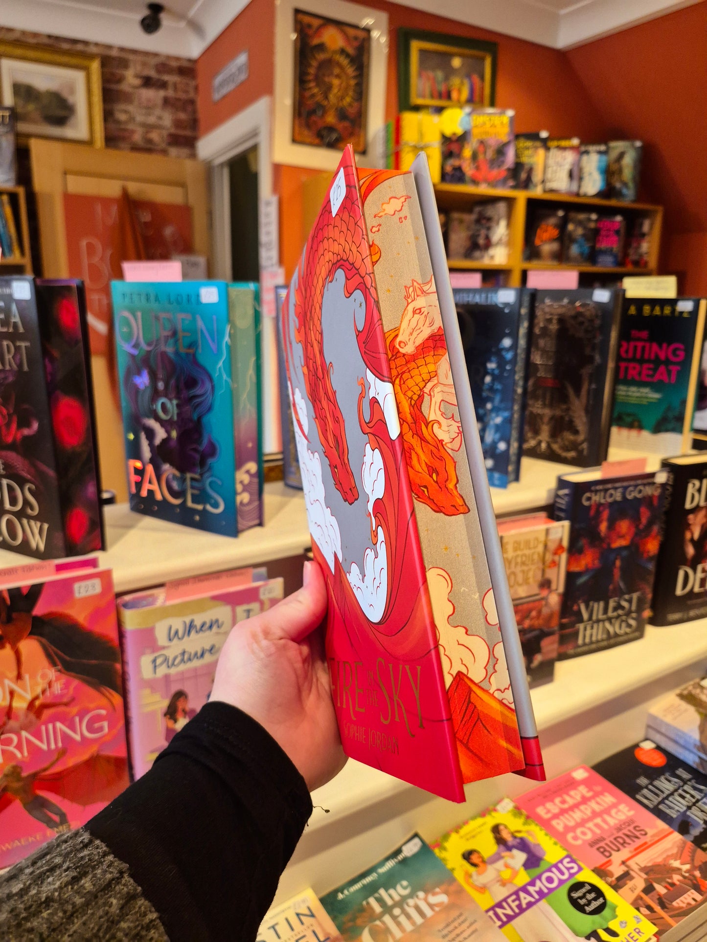 Fire in the Sky - Sophie Jordan (Signed Fairyloot Edition)