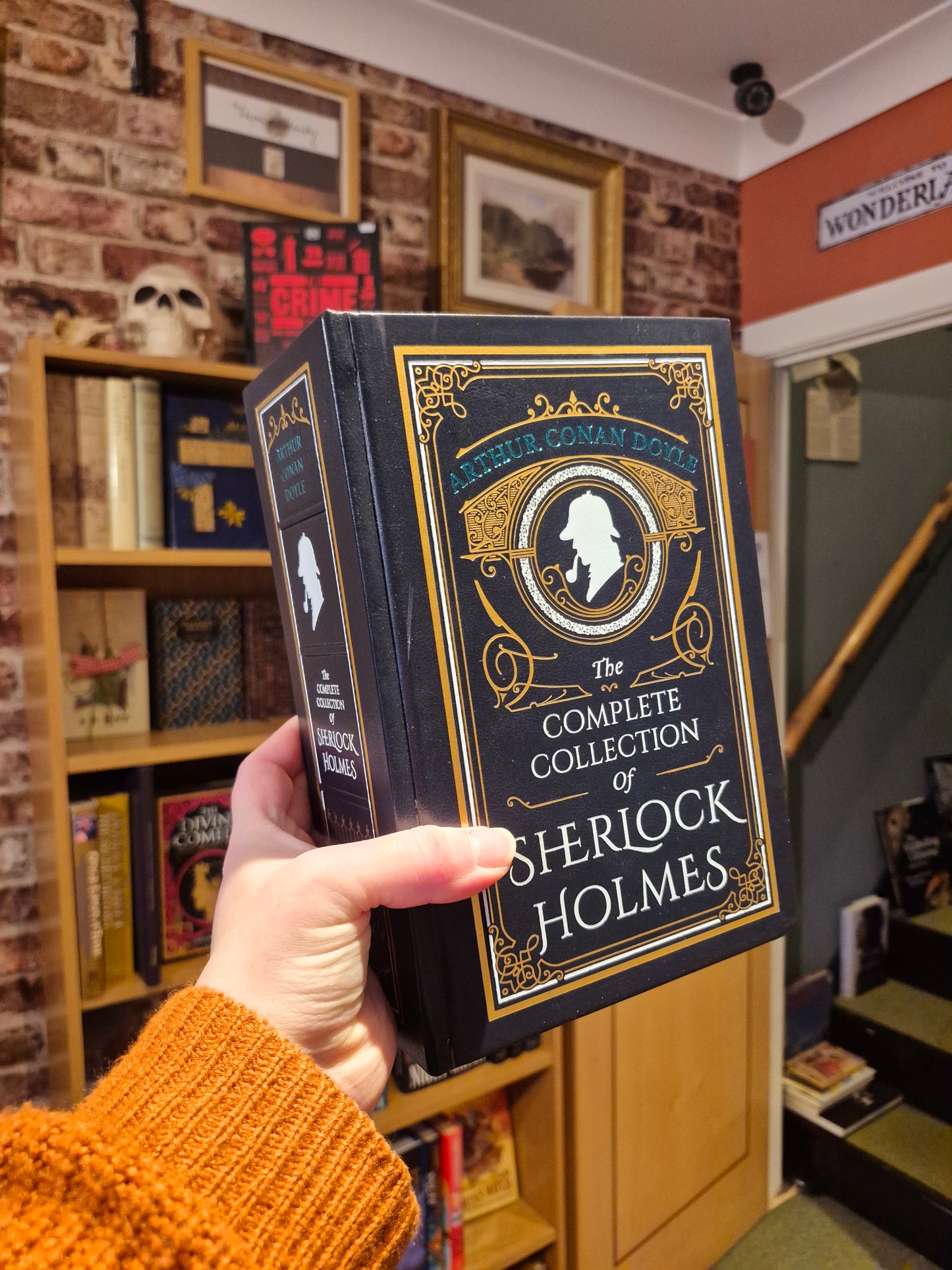 The Complete Collection of Sherlock Holmes - Sir Arthur Conan Doyle (Leatherbound Edition)