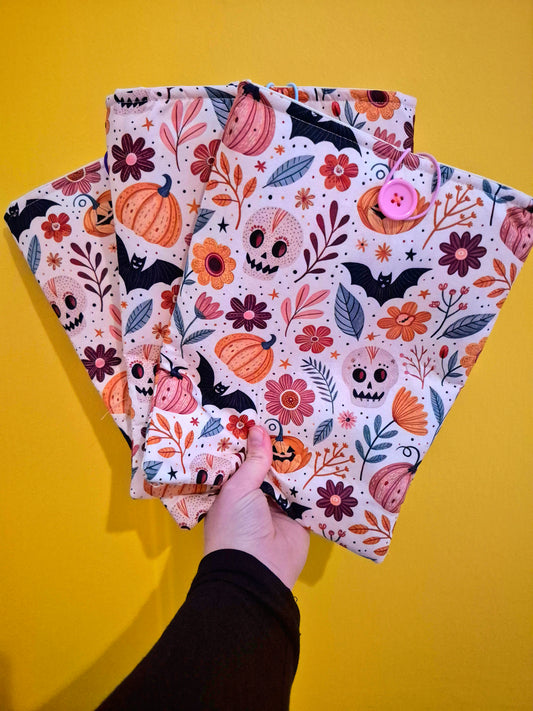 Handmade by Foster's Halloween Book Sleeves!
