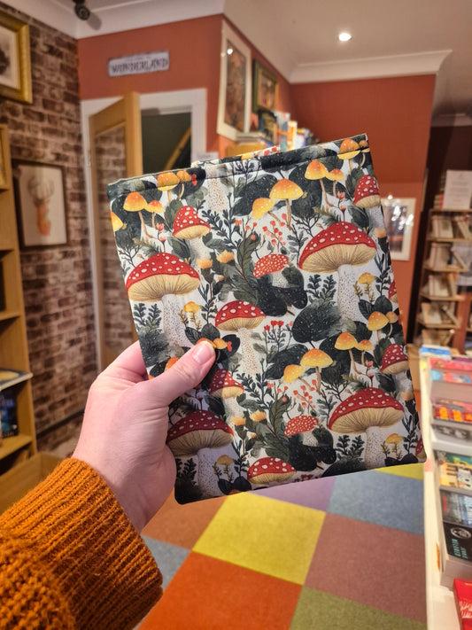 Handmade by Foster's Mushroom Book Sleeves