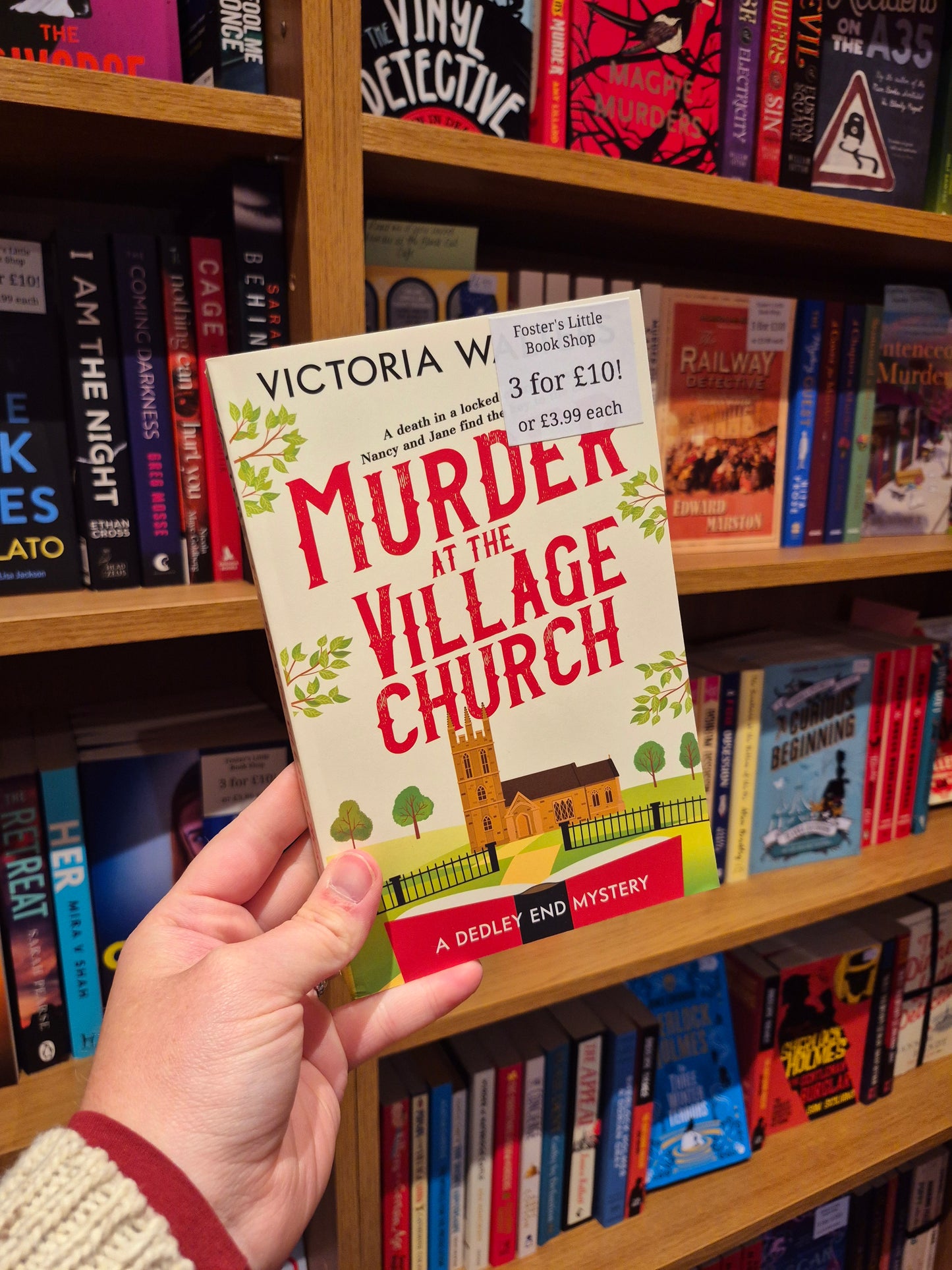 Murder at the Village Church - Victoria Walters