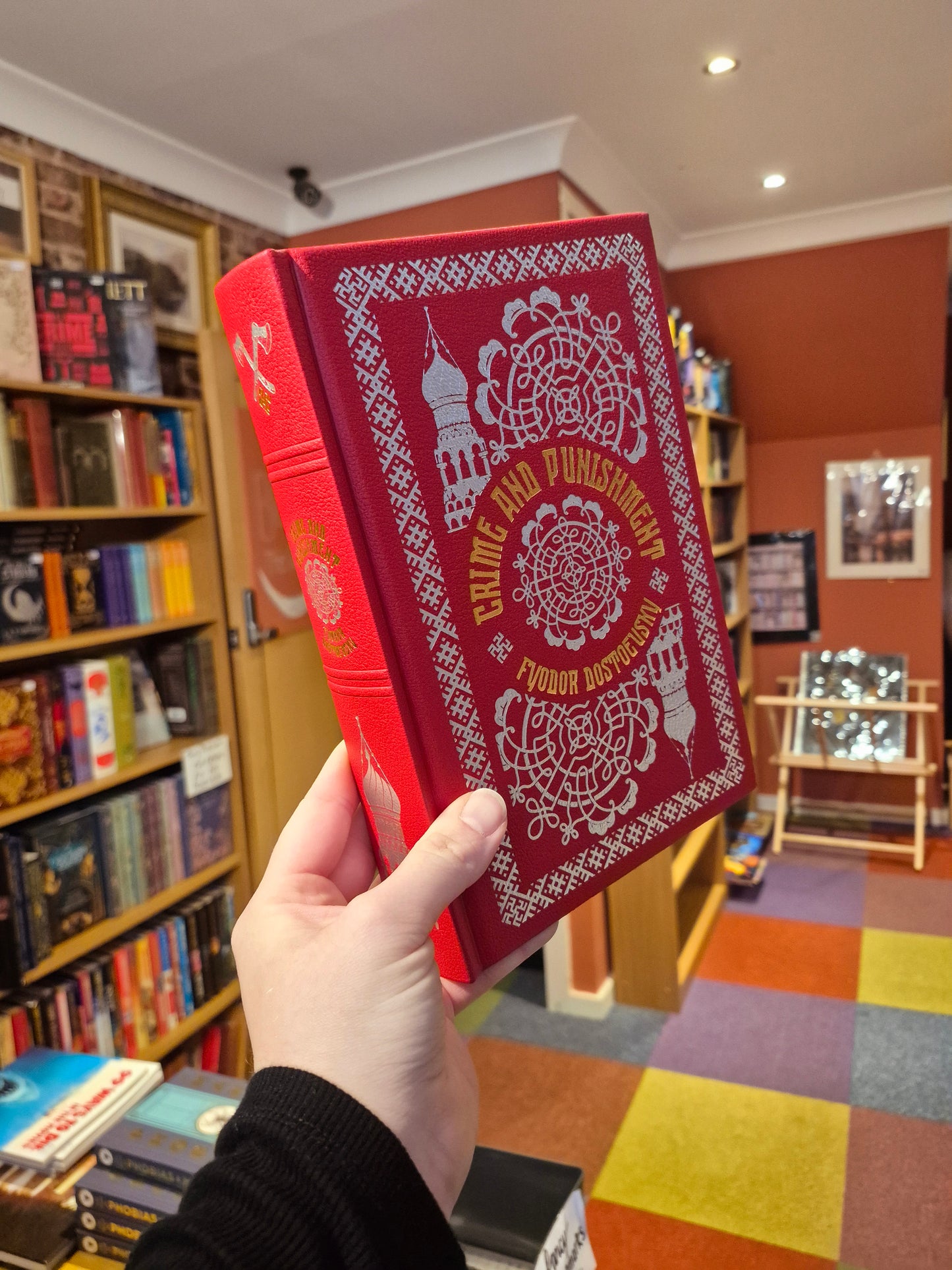 Crime & Punishment - Fyodor Dostoevsky (Leatherbound Hardback Edition)