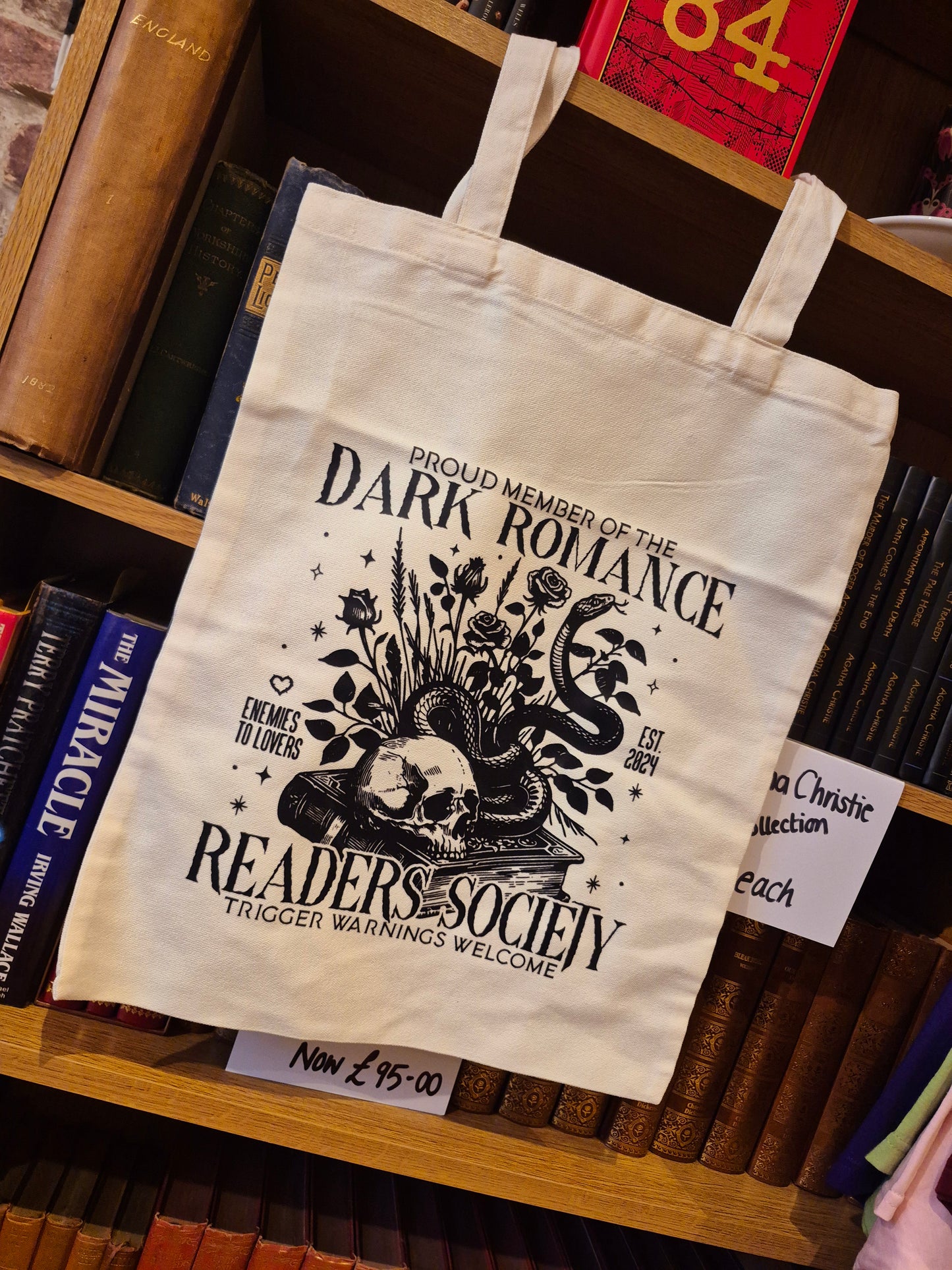Dark Romance Tote Bag