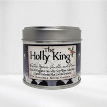 The Holly King: Festive Spices, Vanilla & Plum Scented Soy Candle