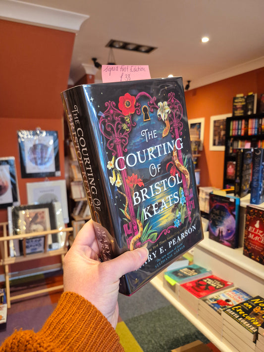 The Courting of Bristol Keats - Mary E Pearson (Signed First Edition w/ Sprayed Edges)