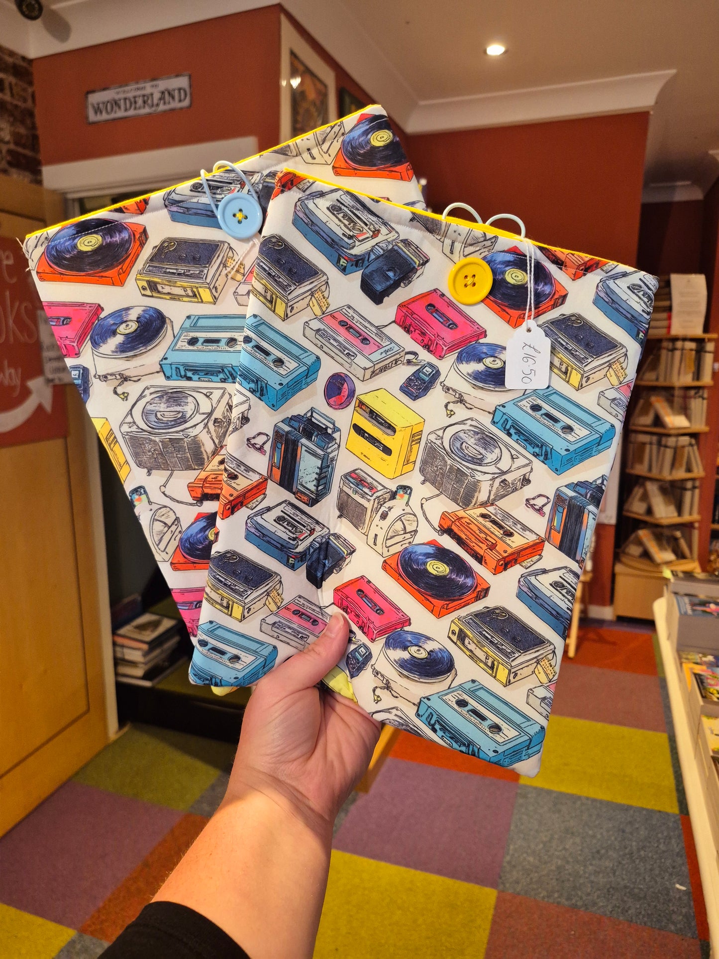 Retro Records Book Sleeve