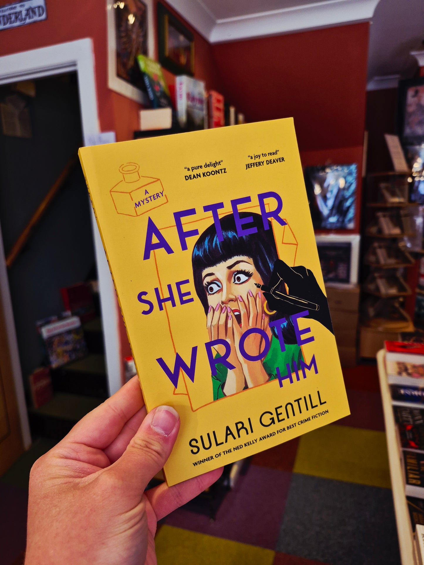 After She Wrote Him - Sulari Gentill