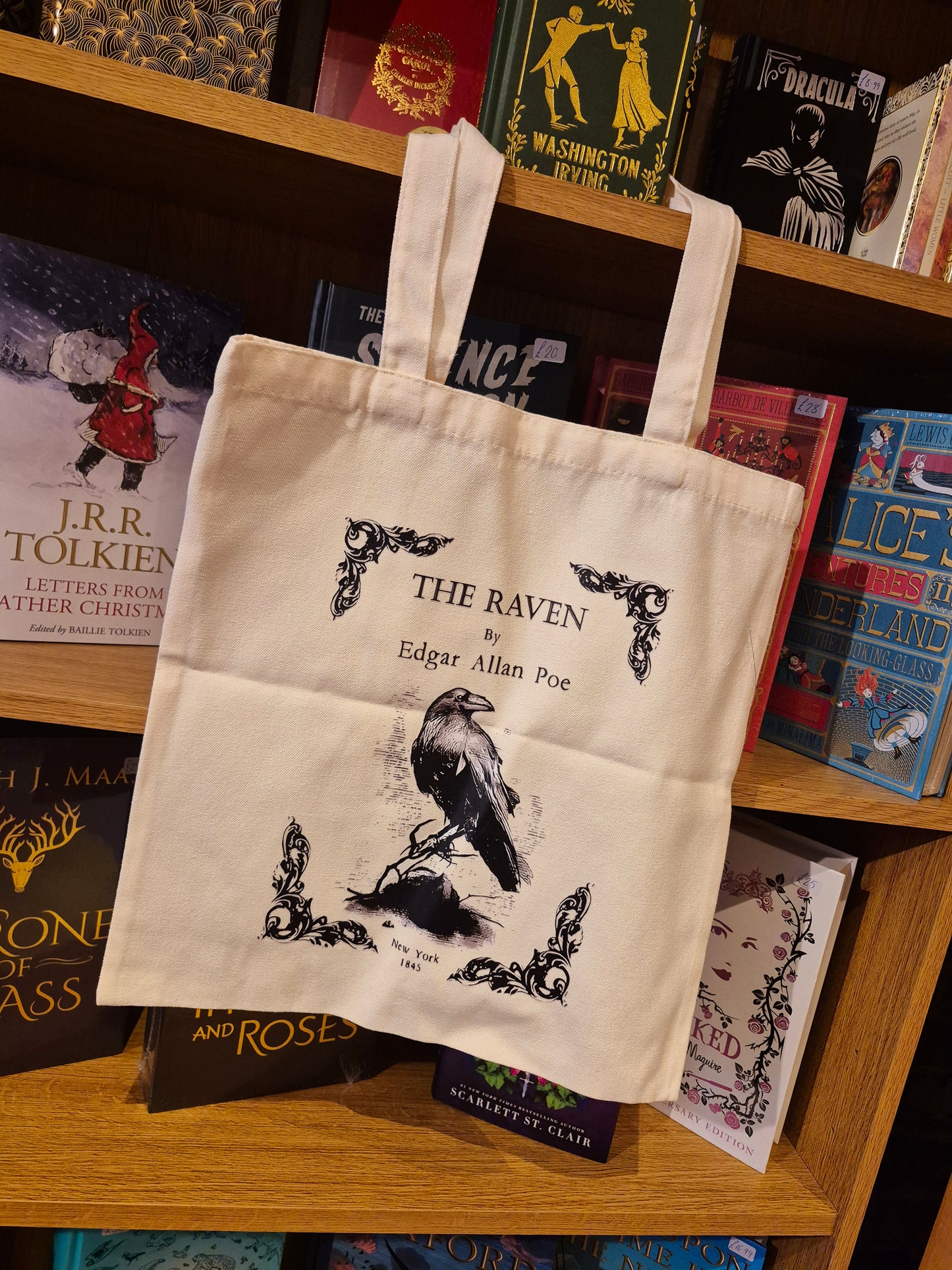 Edgar Allan Poe: The Raven Tote Bag